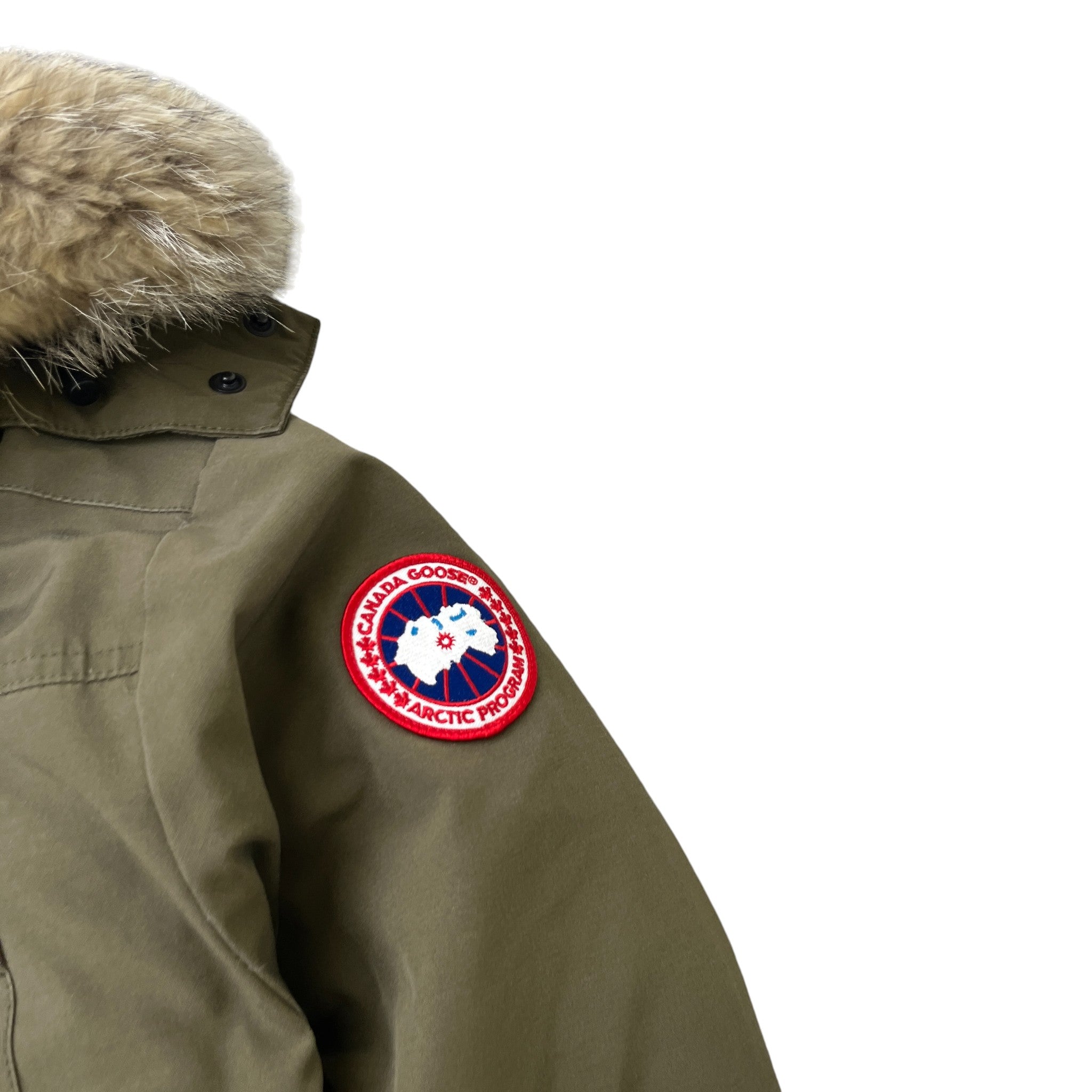 Men's Borden Bomber Down Jacket Green Size S