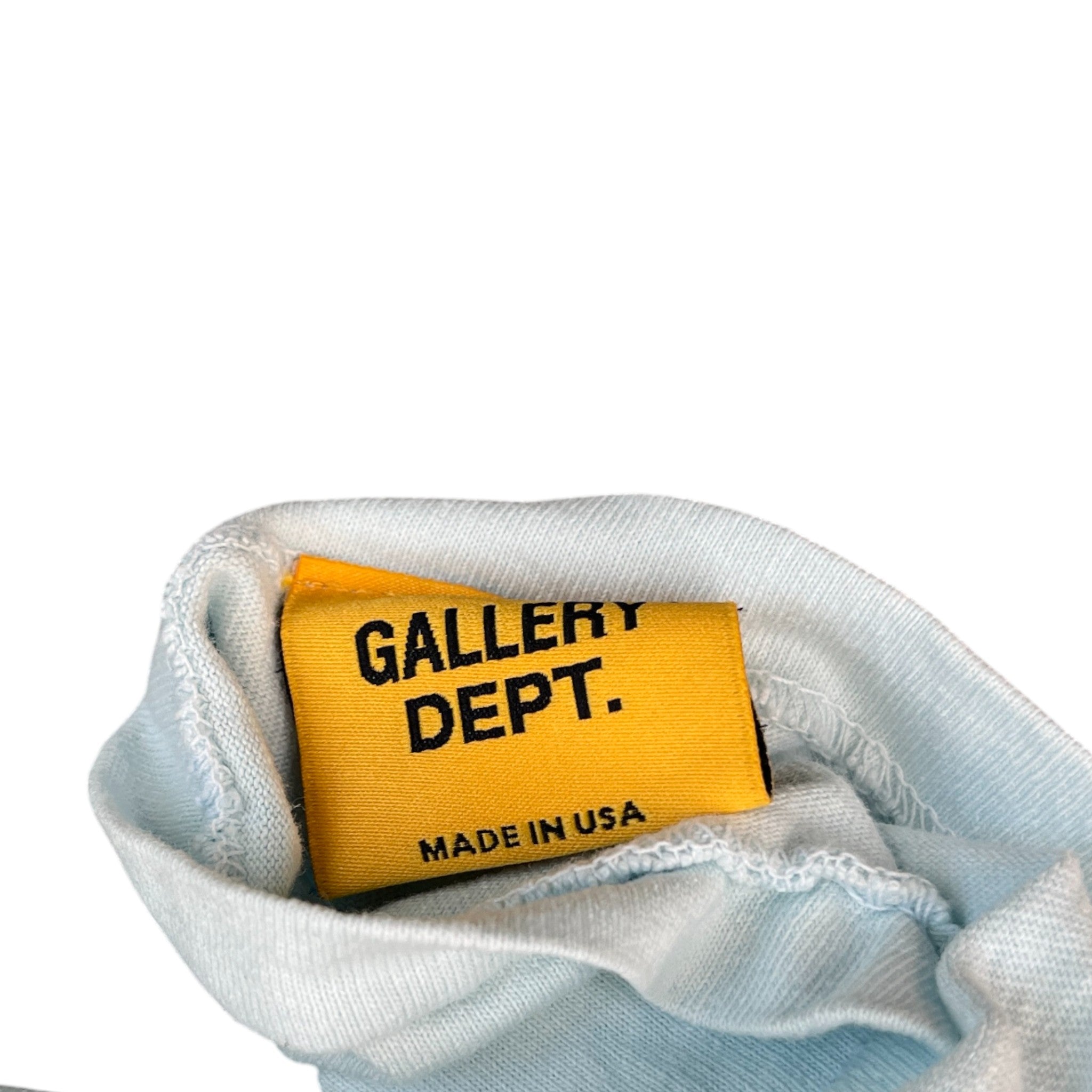 Men's Logo Print T-Shirt Blue Size XL