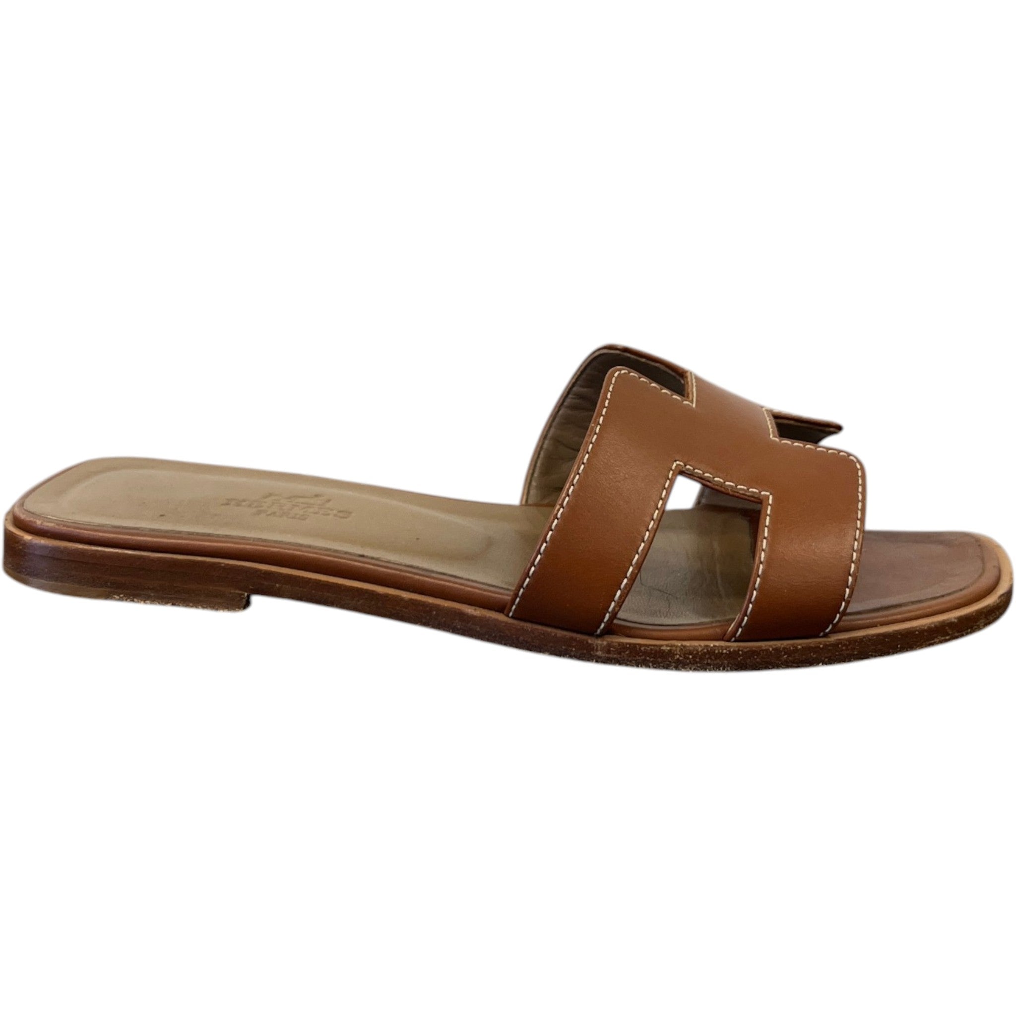 Women's Oran Slides Brown Size EU 36 / UK 3