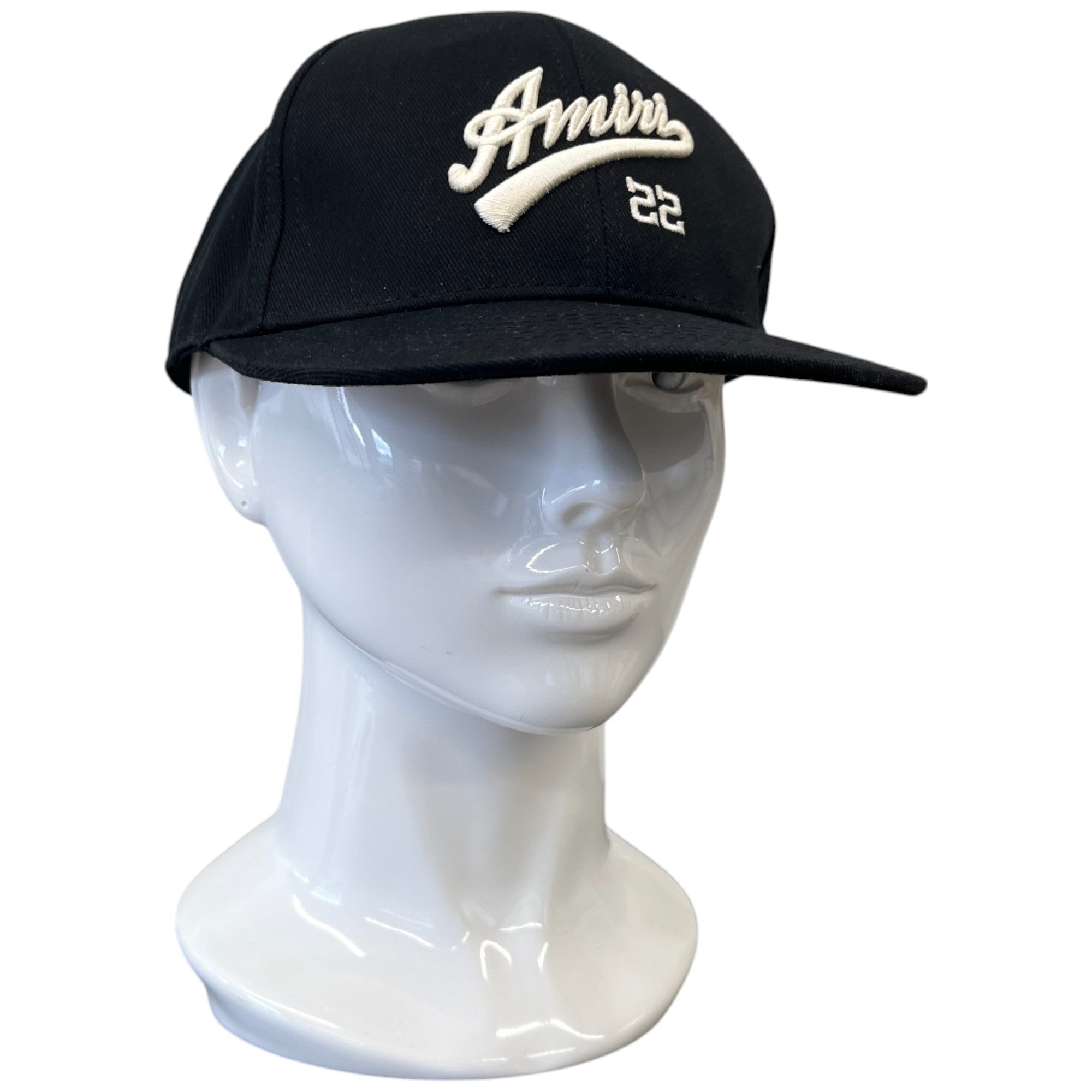 Men's Logo Print Hat Black Size L