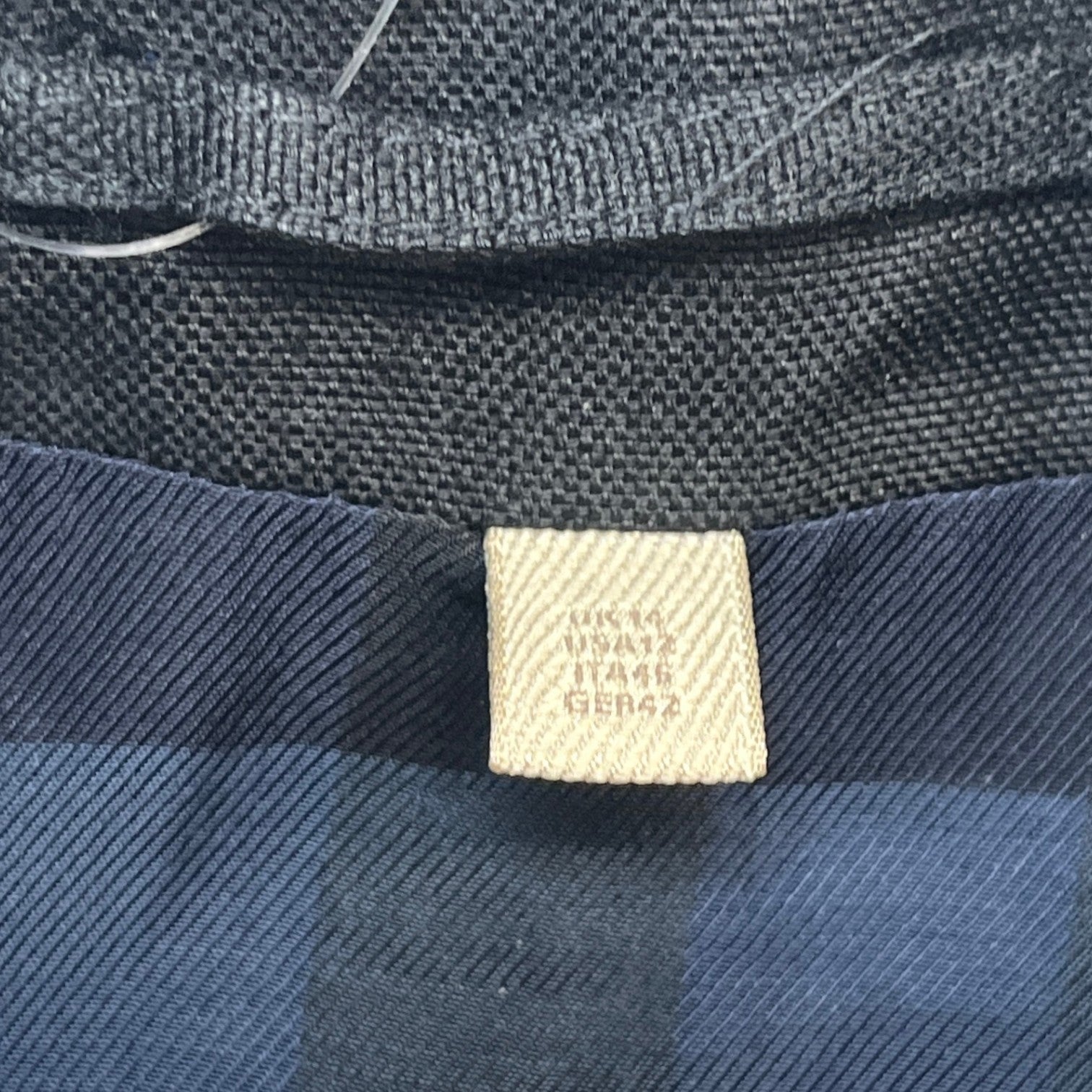 Women's Striped Jacket Black Size XL