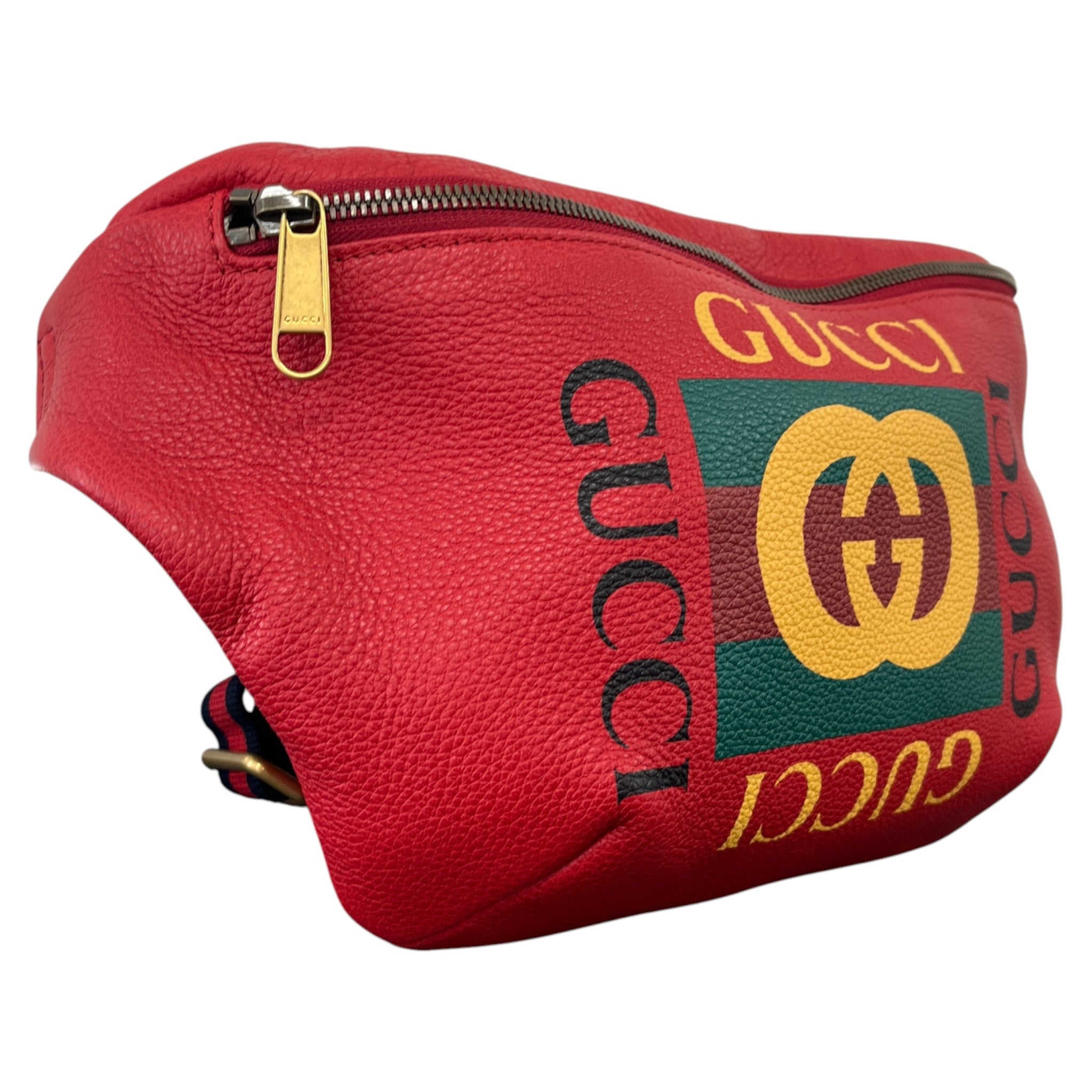 Men's Interlocking G Belt Bag Red