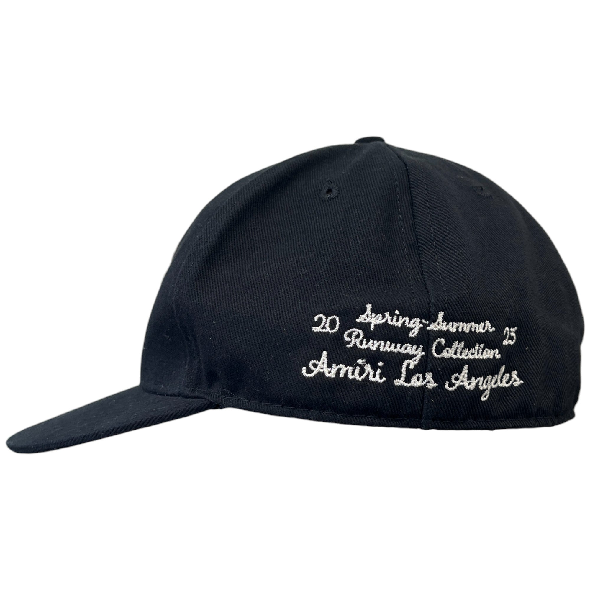 Men's Logo Print Hat Black Size L