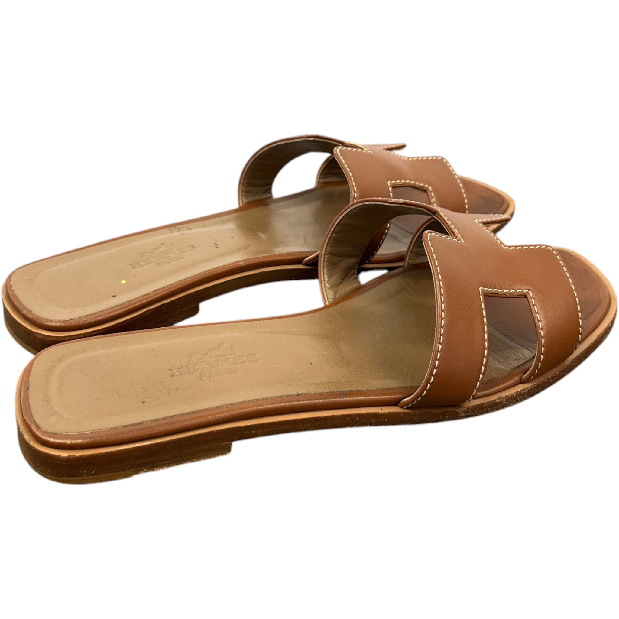 Women's Oran Slides Brown Size EU 36 / UK 3