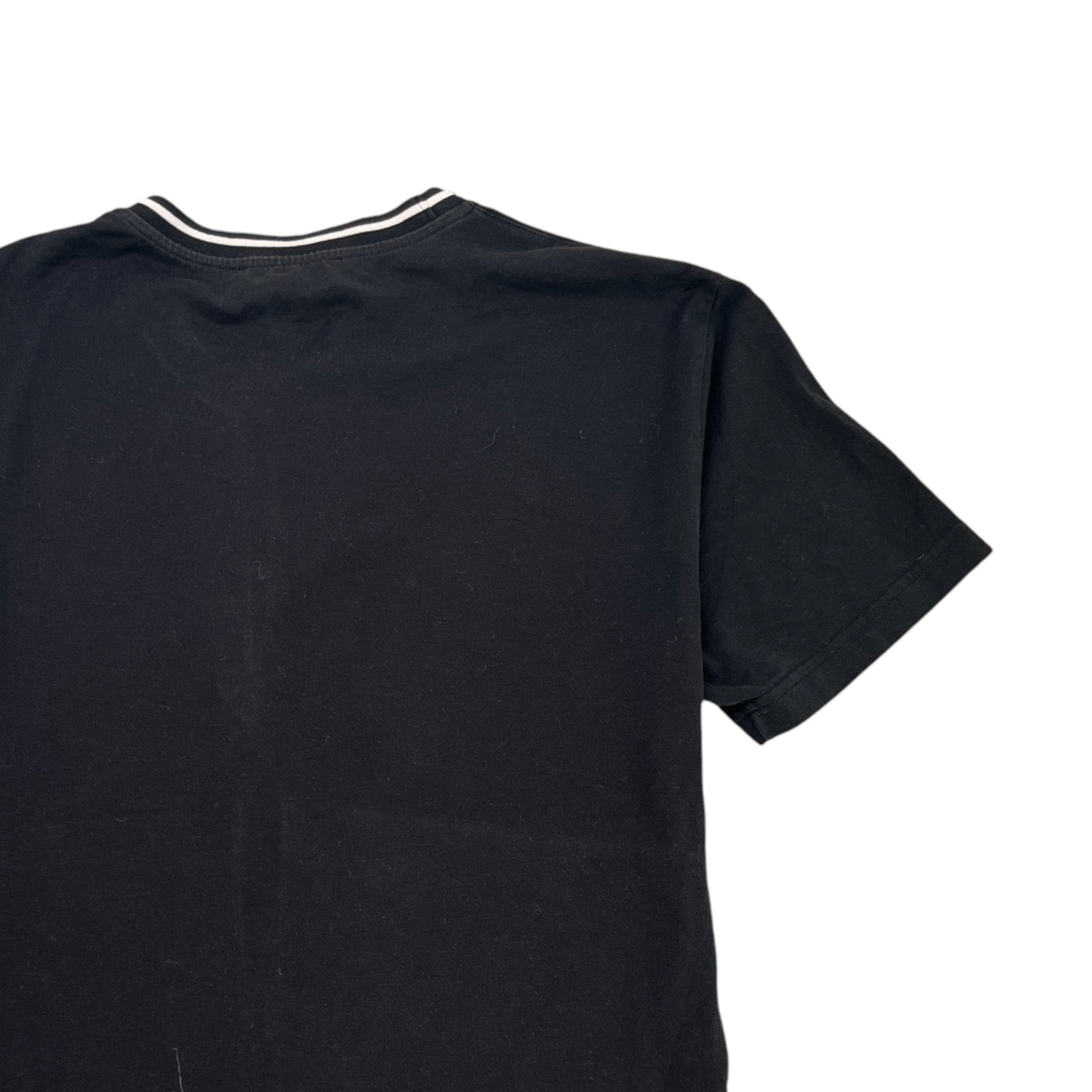 Men's Logo Print T-Shirt Black Size IT 48 / UK M