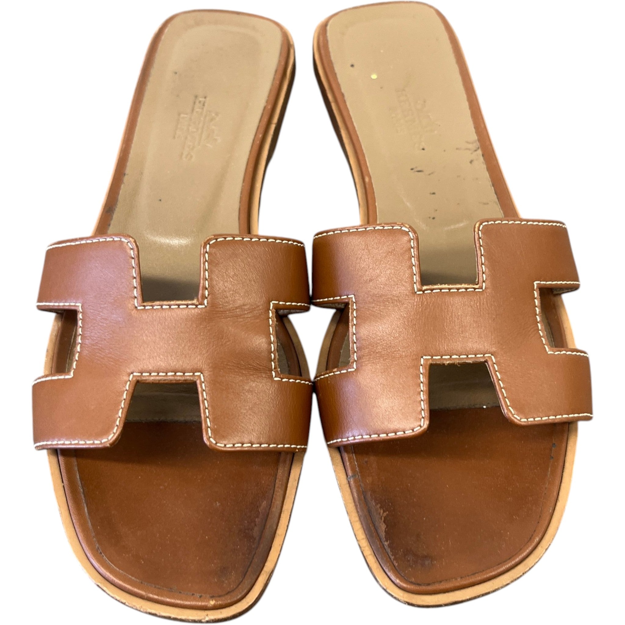 Women's Oran Slides Brown Size EU 36 / UK 3