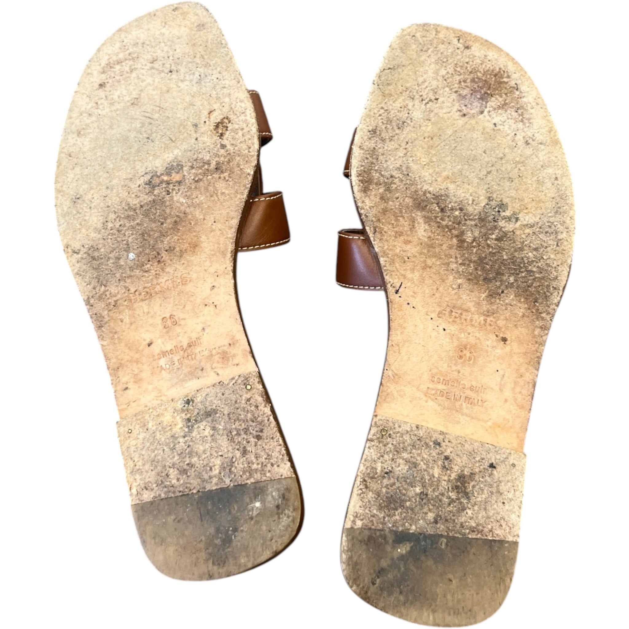 Women's Oran Slides Brown Size EU 36 / UK 3