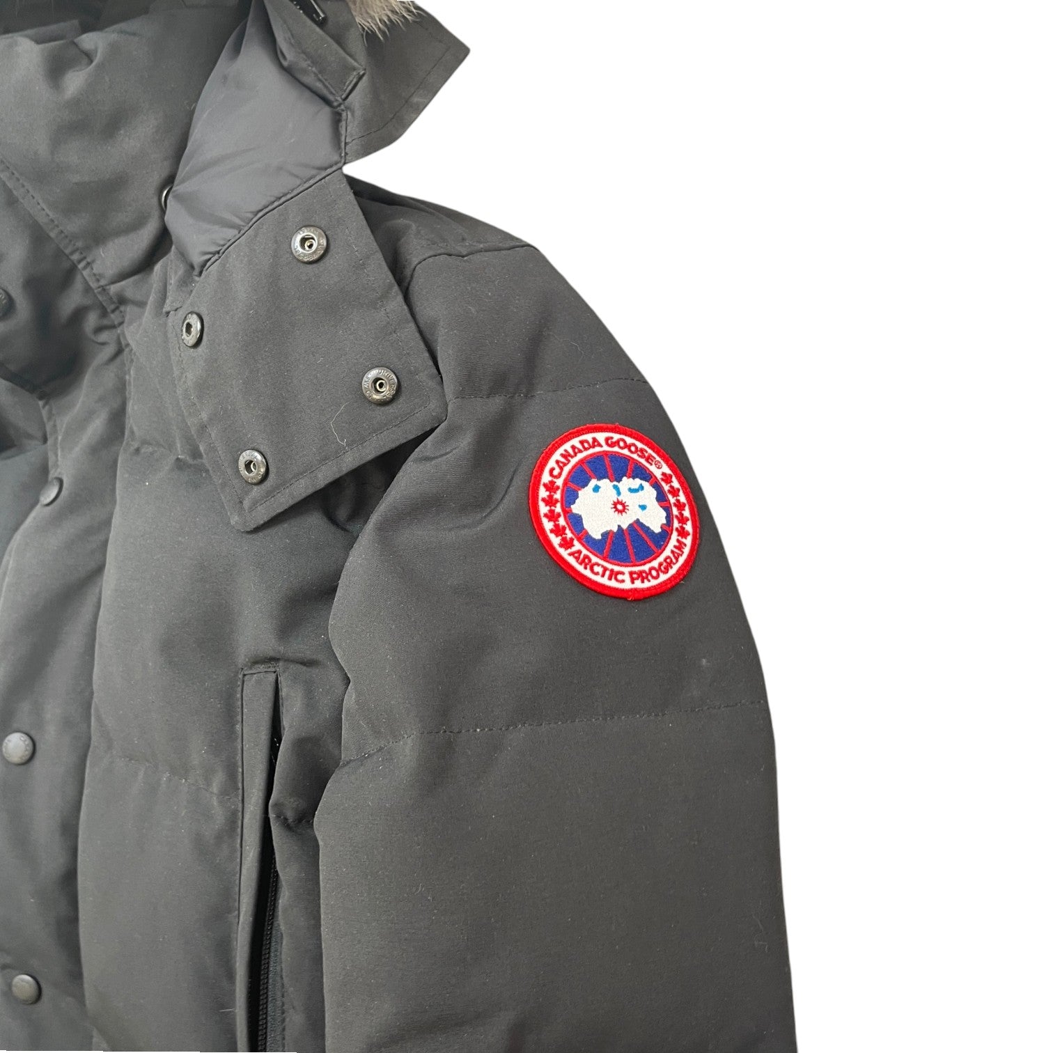 Men's Wyndham Down Jacket Black Size XS
