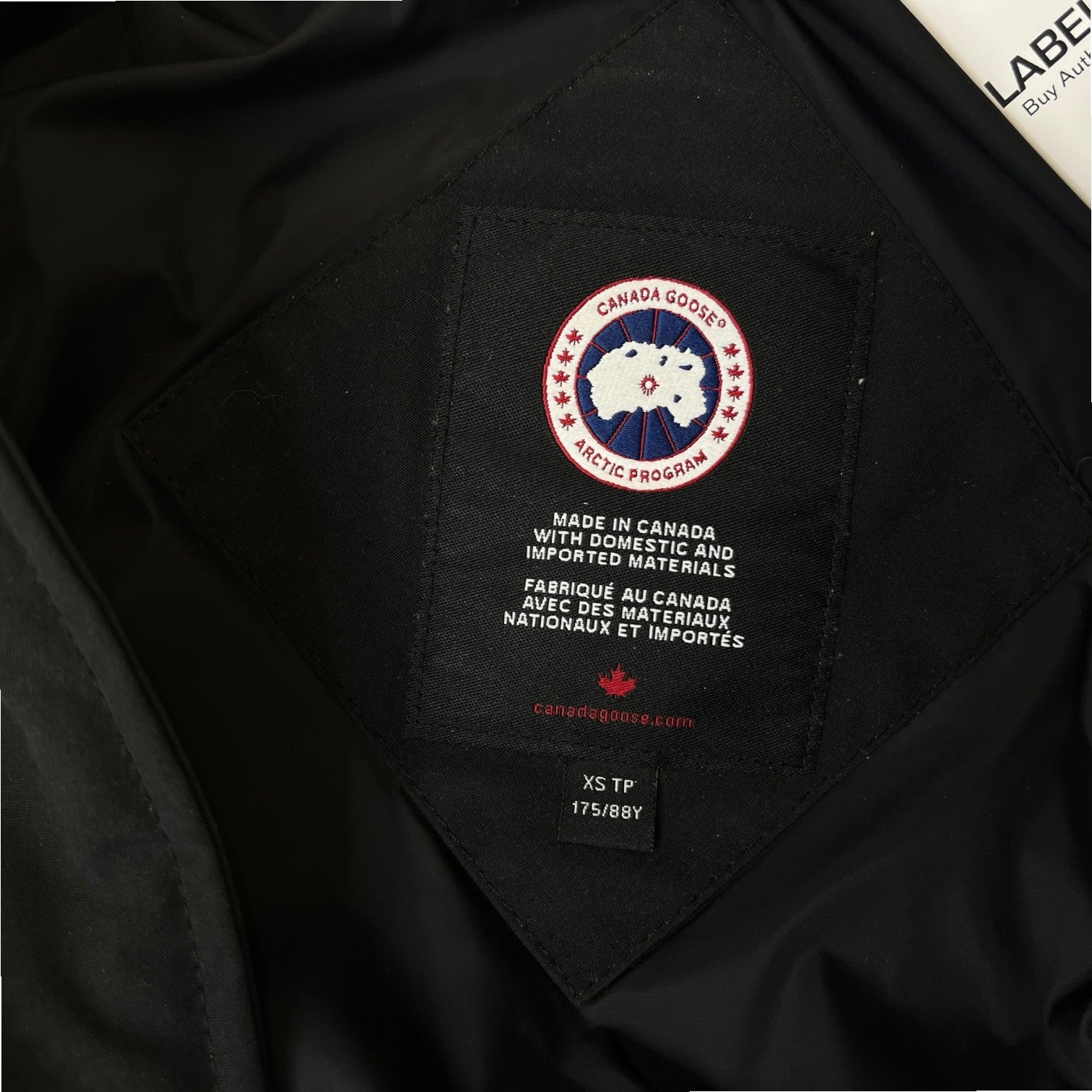 Men's Wyndham Down Jacket Black Size XS