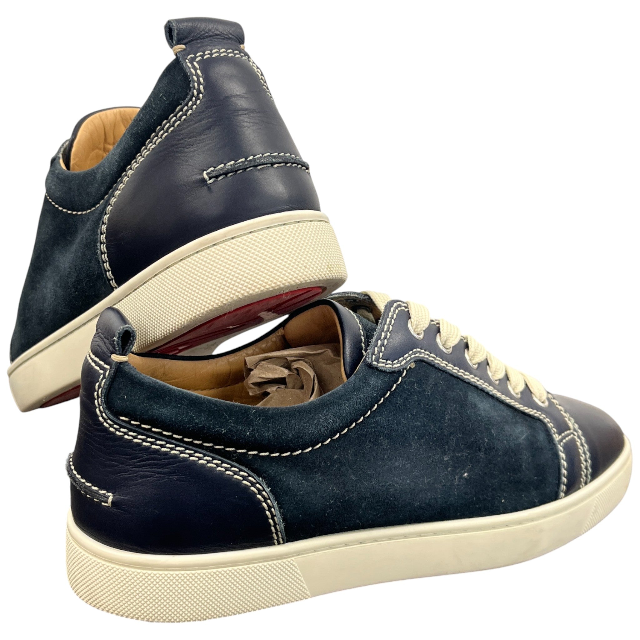 Men's Louis Junior Spikes Low Trainers Navy Size EU 42 / UK 8