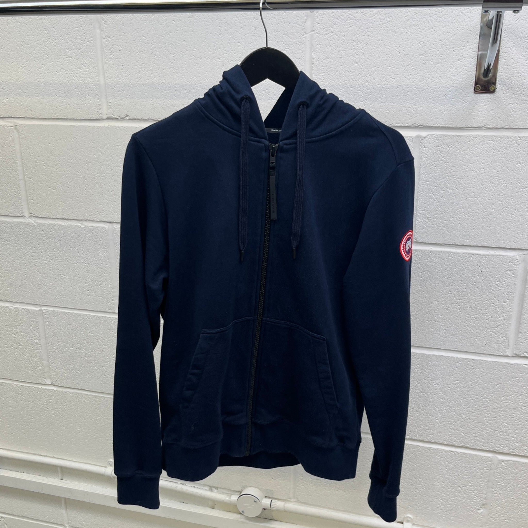 Men's Huron Full Zip Hoodie Navy Size S