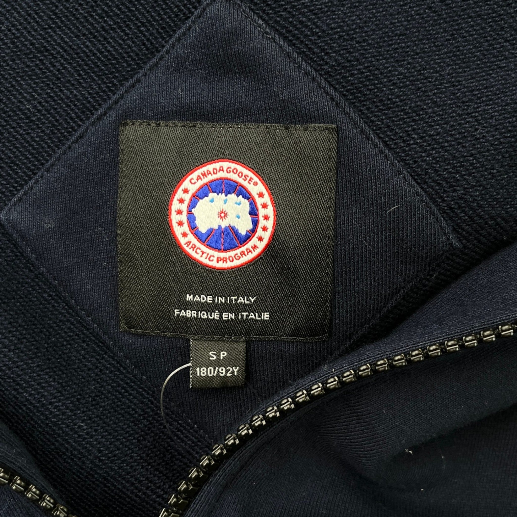 Men's Huron Full Zip Hoodie Navy Size S