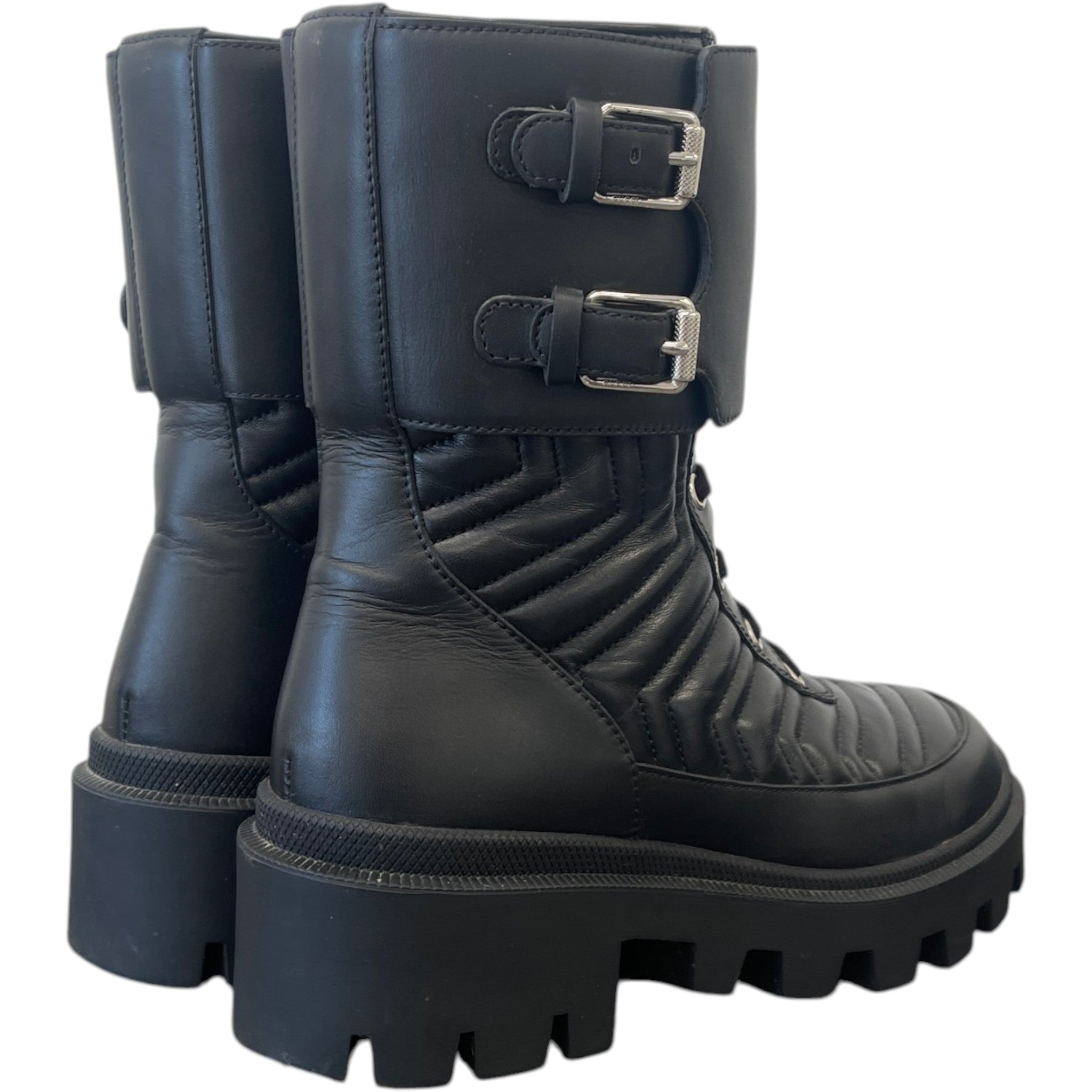 Women's Gg Marmont Boots Black Size EU 36 / UK 3