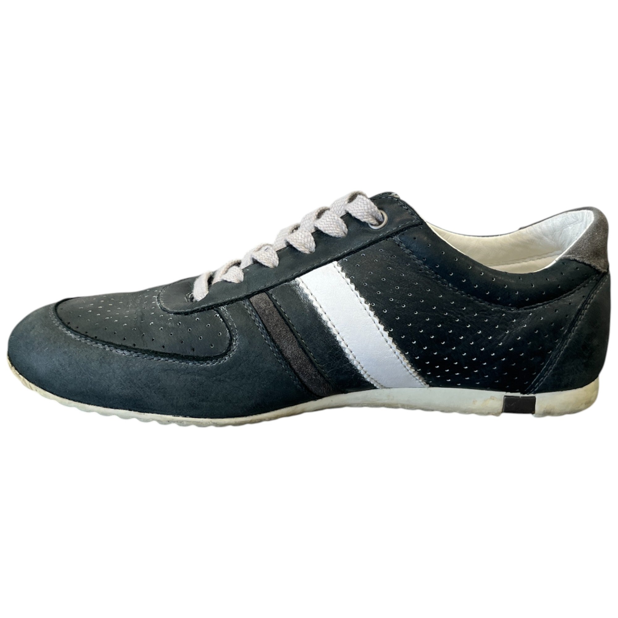Men's Logo Low Trainers Black Size EU 41 / UK 7