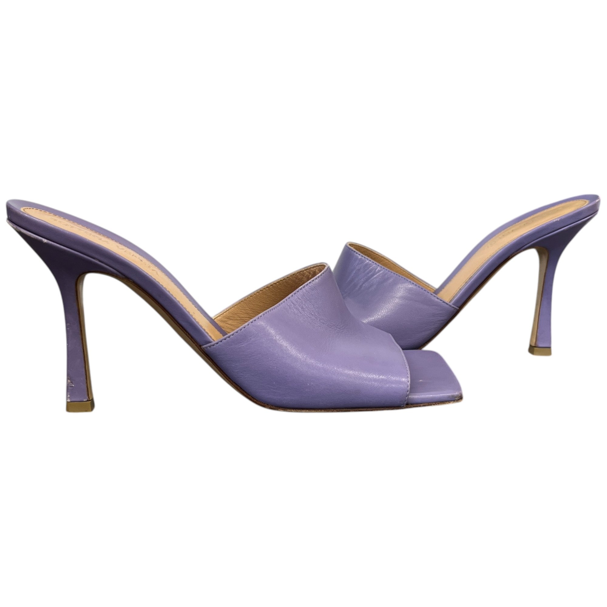 Women's Stretch Mule Heels Purple Size EU 38.5 / UK 5.5