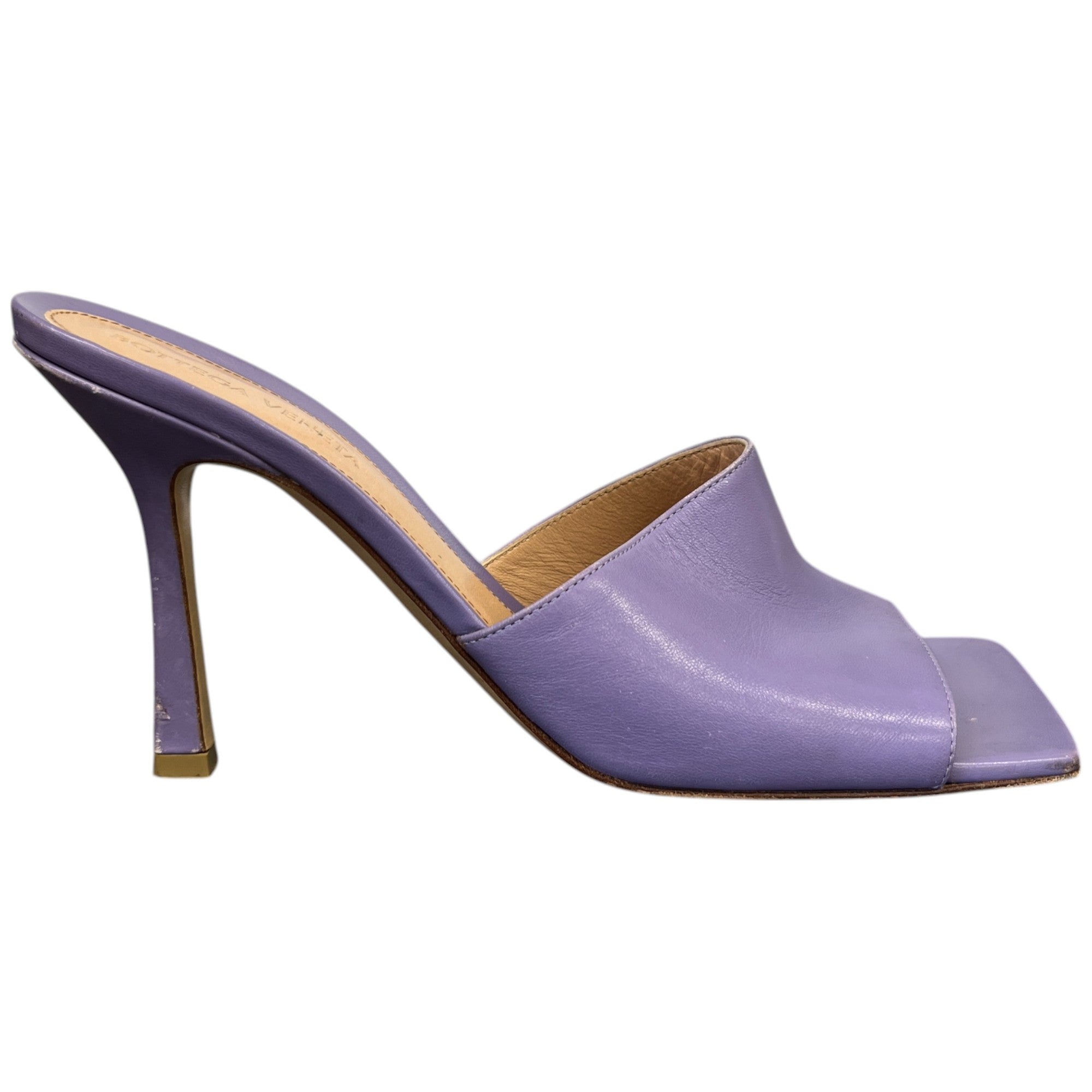 Women's Stretch Mule Heels Purple Size EU 38.5 / UK 5.5