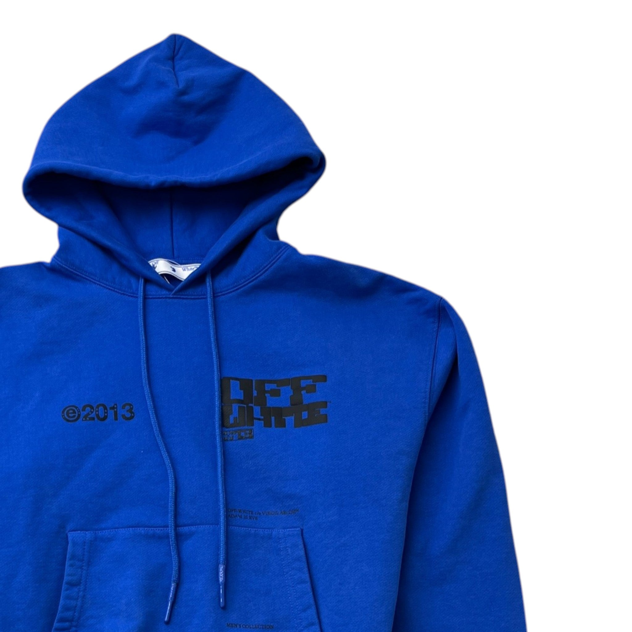 Men's Tech Marker Hoodie Blue Size XS