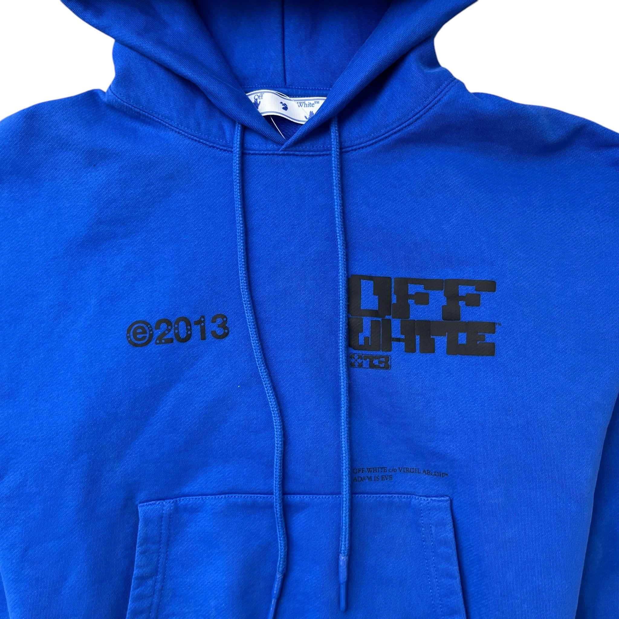 Men's Tech Marker Hoodie Blue Size XS