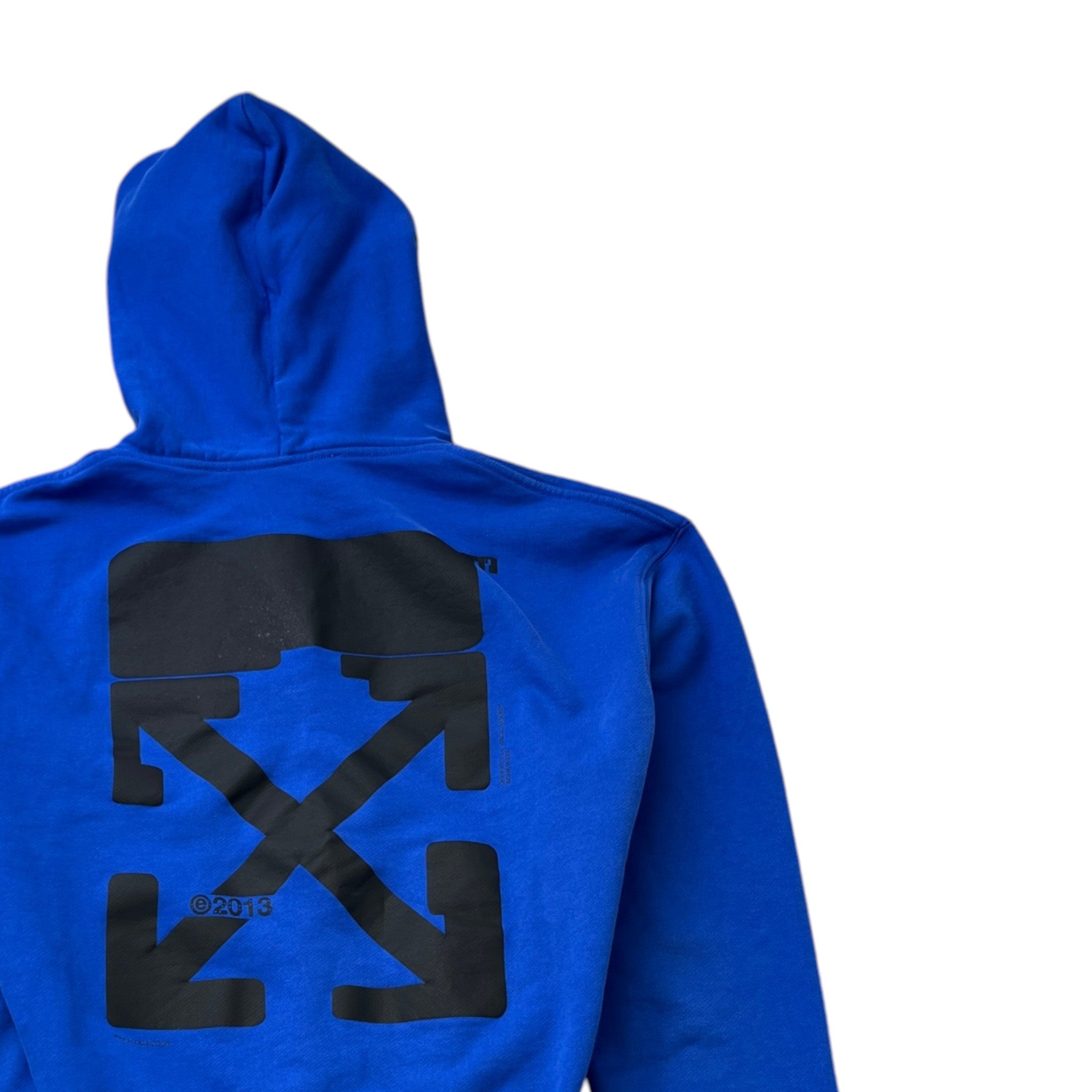 Men's Tech Marker Hoodie Blue Size XS