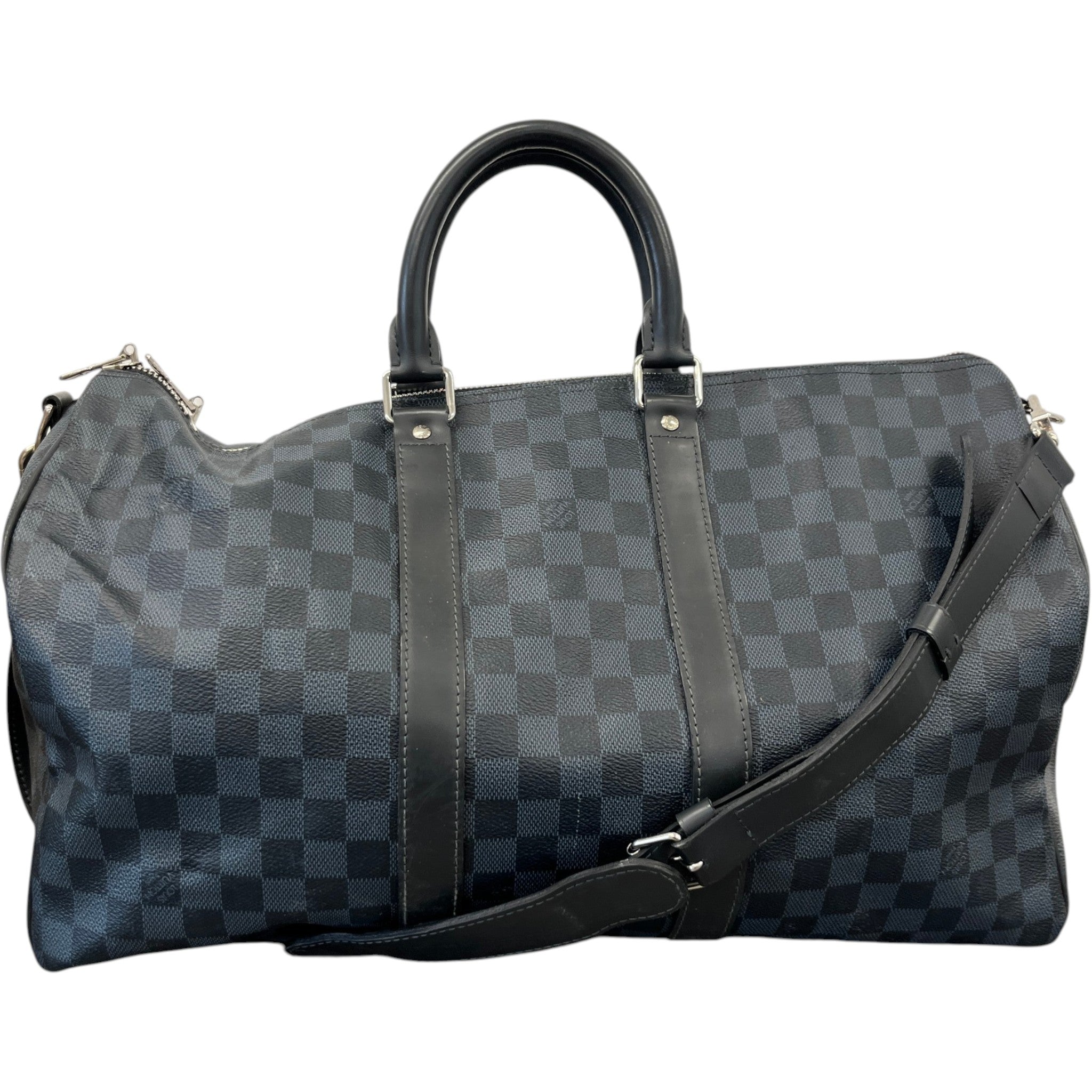Men's Damier Graphite Keepall Bandoulière 45 Bag Black