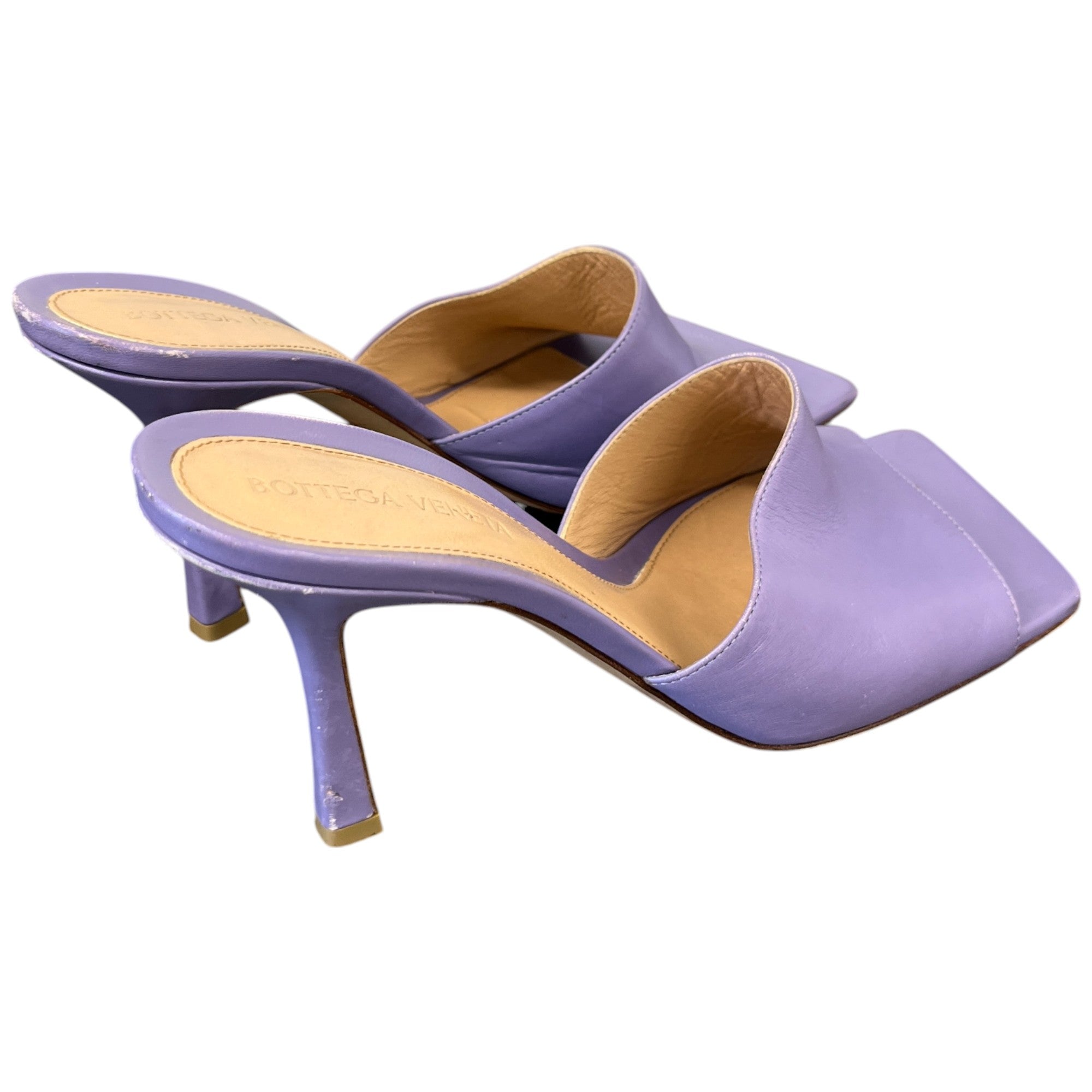 Women's Stretch Mule Heels Purple Size EU 38.5 / UK 5.5