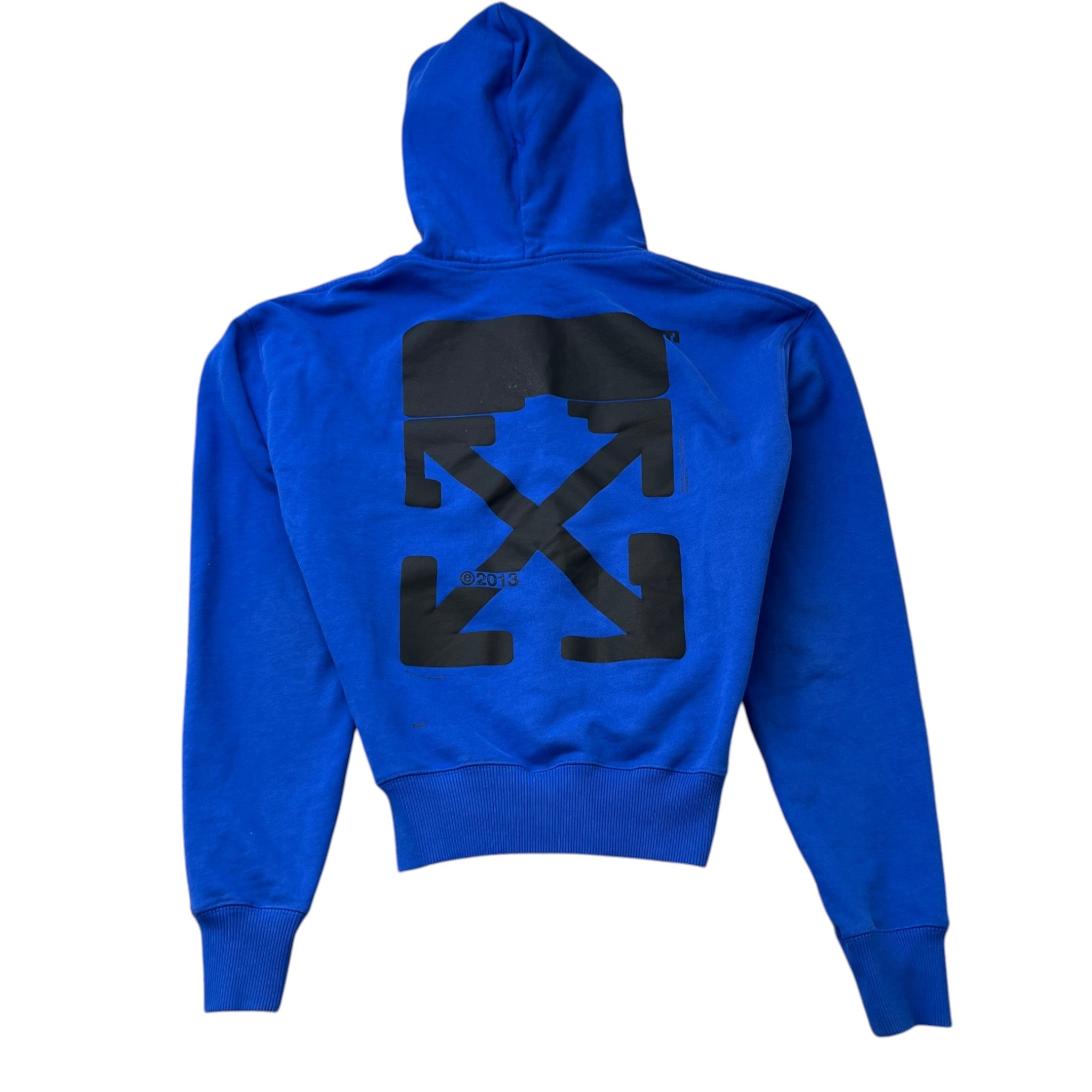 Men's Tech Marker Hoodie Blue Size XS