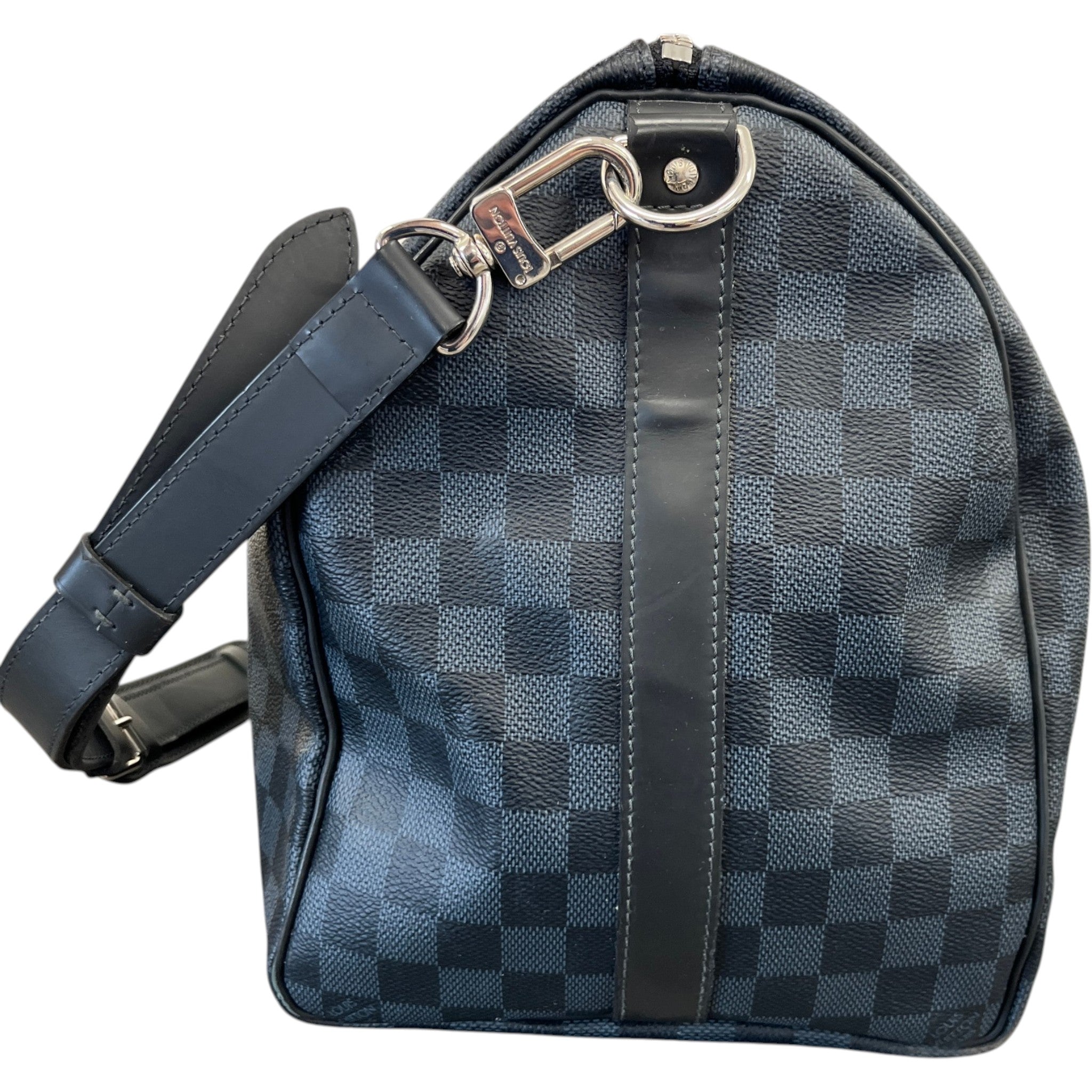 Men's Damier Graphite Keepall Bandoulière 45 Bag Black