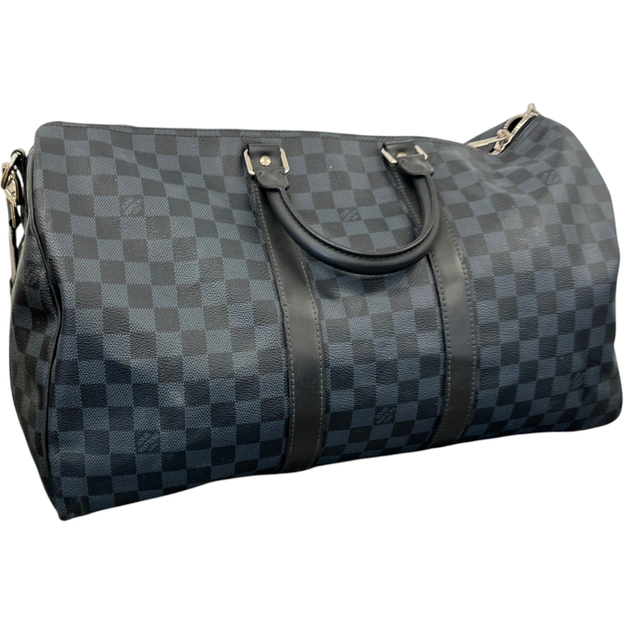 Men's Damier Graphite Keepall Bandoulière 45 Bag Black