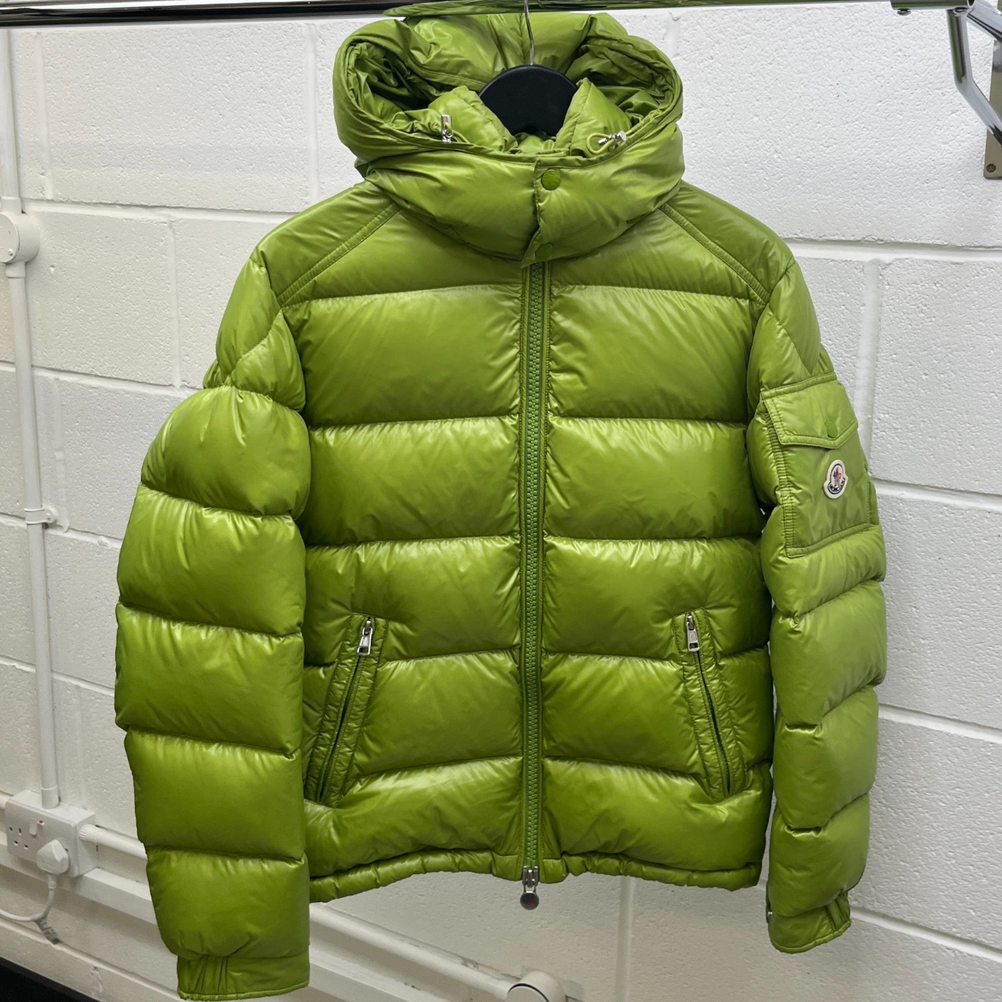 Men's Maya Down Jacket Green Size 1 / S