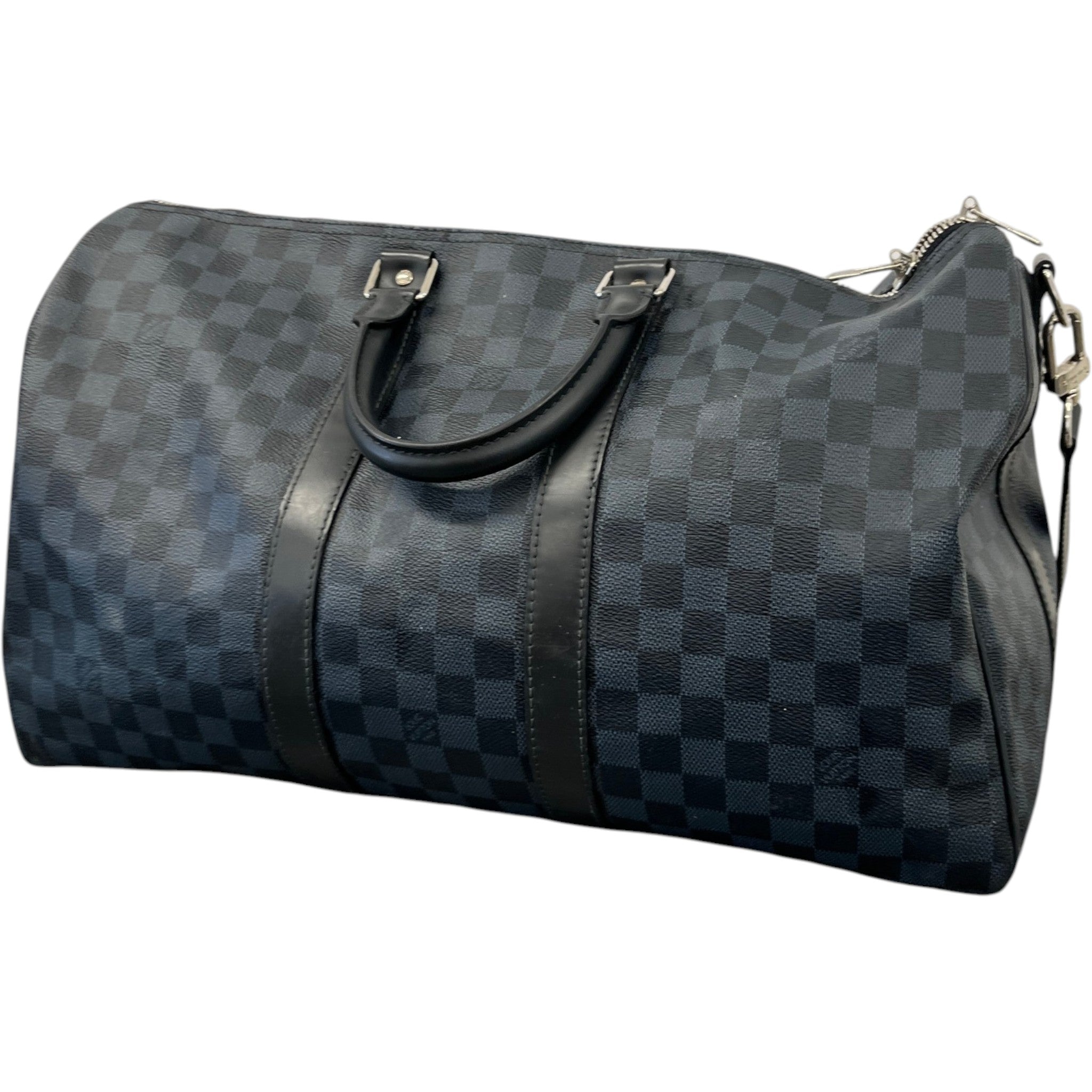 Men's Damier Graphite Keepall Bandoulière 45 Bag Black