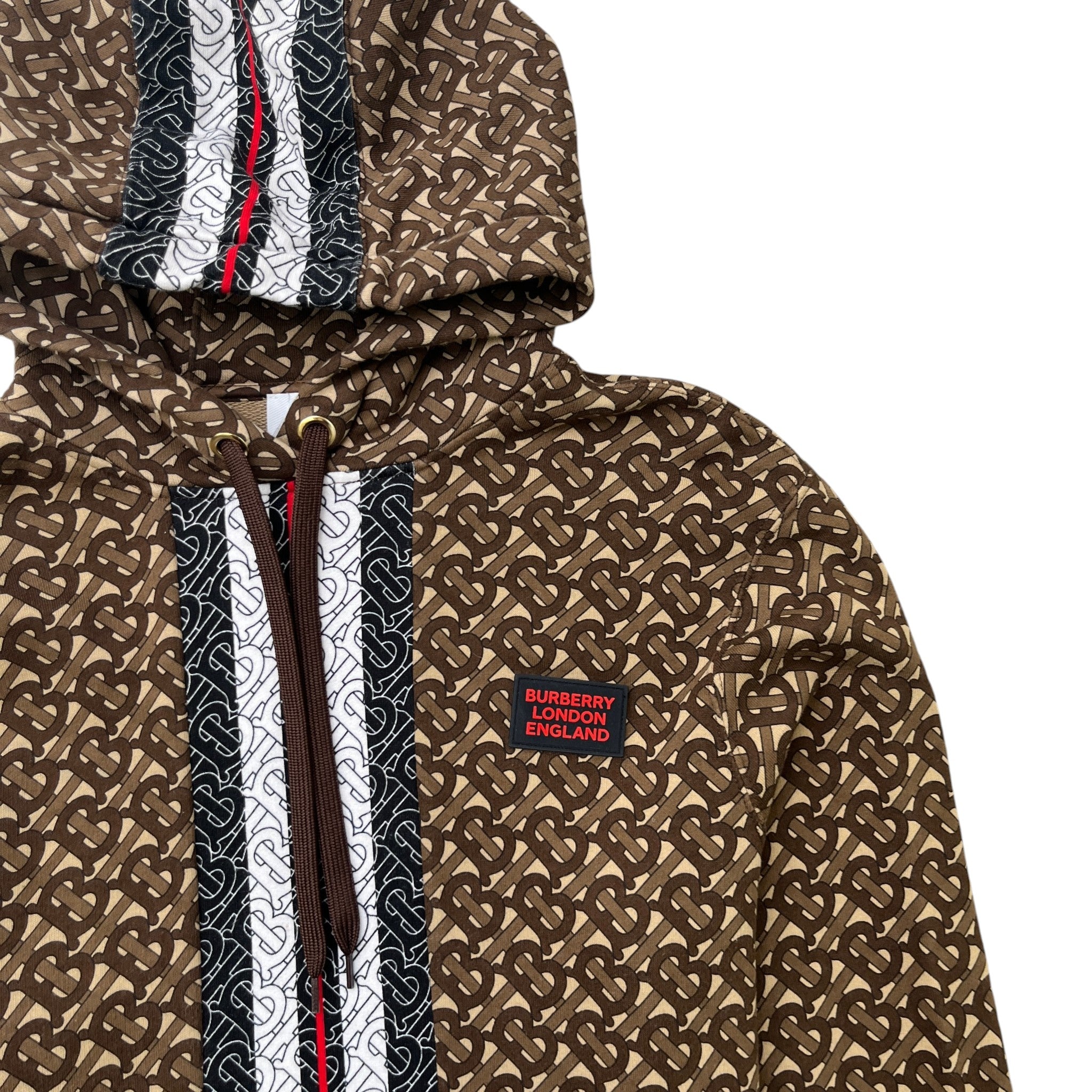 Men's Bridle Tb Monogram Hoodie Brown Size M