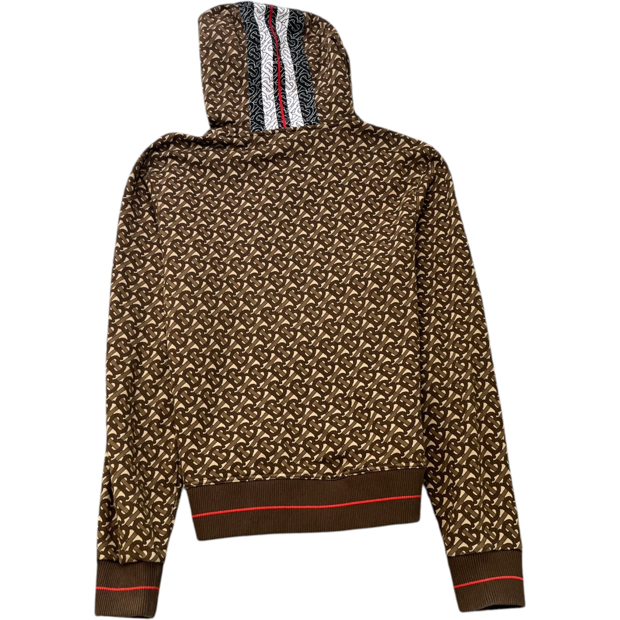 Men's Bridle Tb Monogram Hoodie Brown Size M