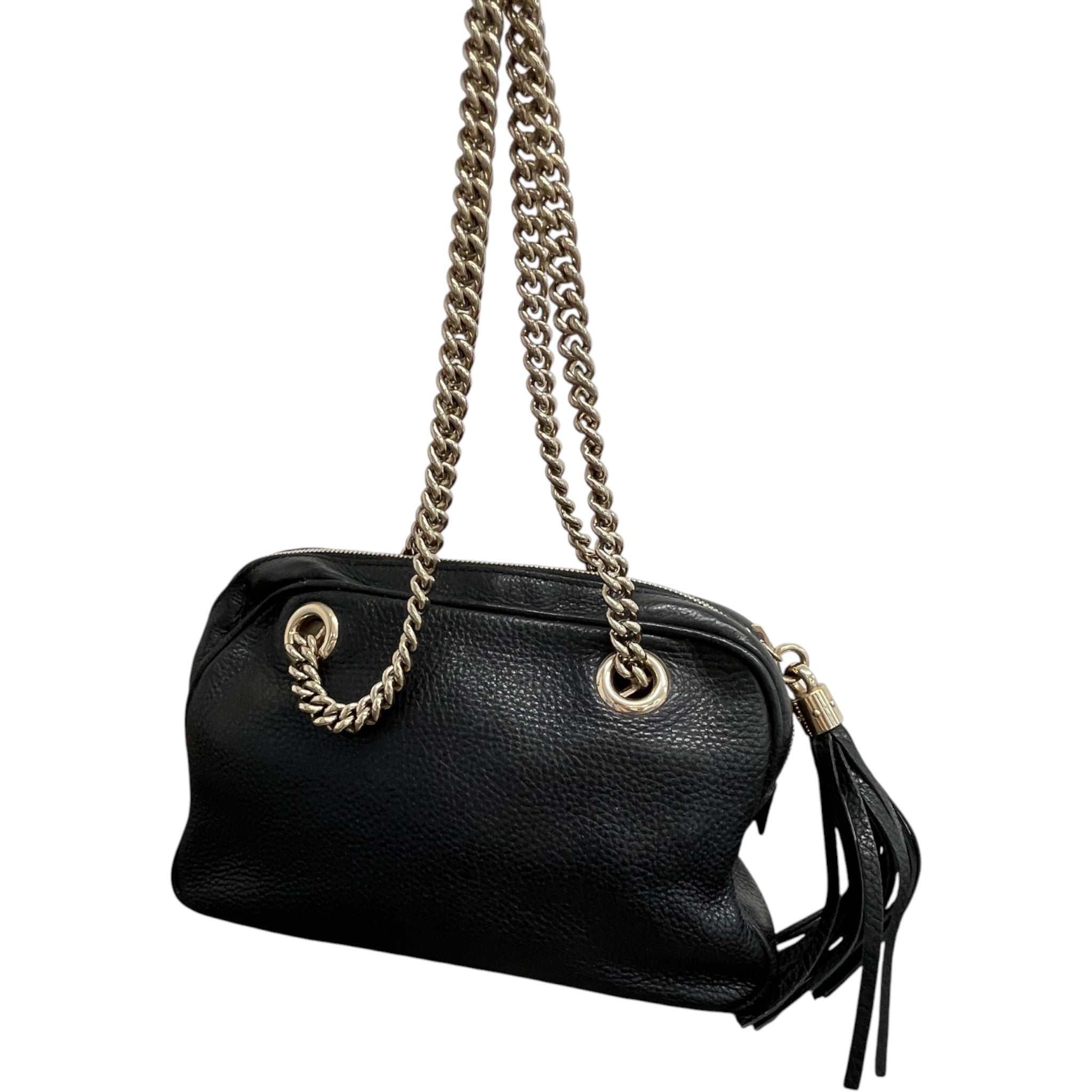 Women's Soho Chain Shoulder Bag Black