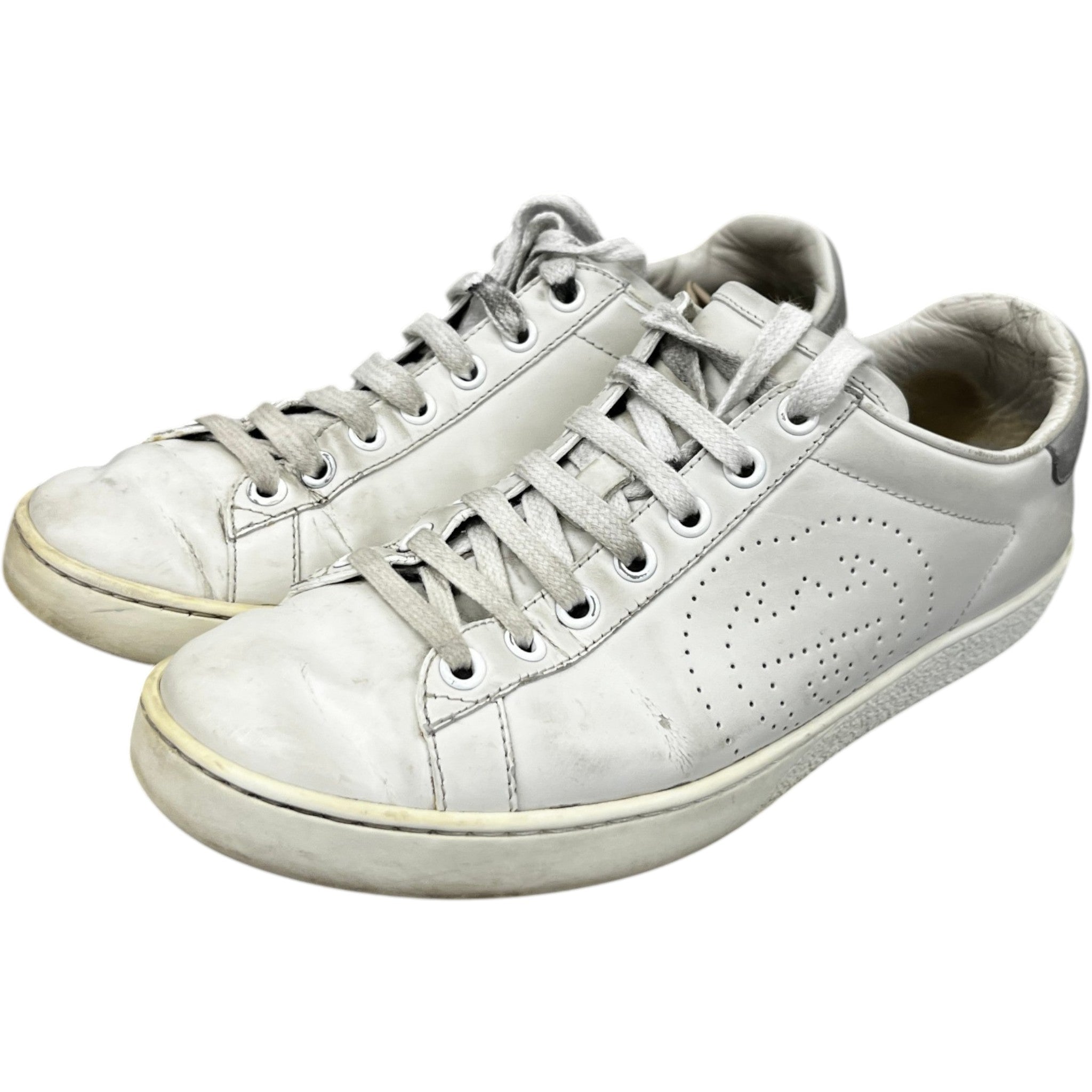 Women's Ace Interlocking G Low Trainers White Size EU 36.5 / UK 3.5