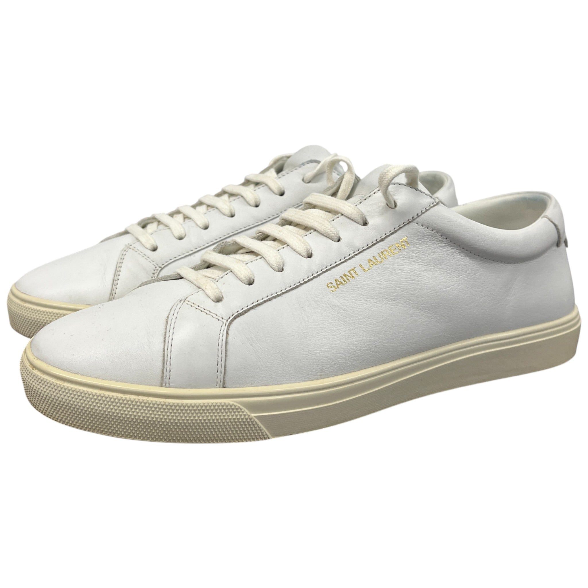 Men's Andy Low Trainers White Size EU 41 / UK 7