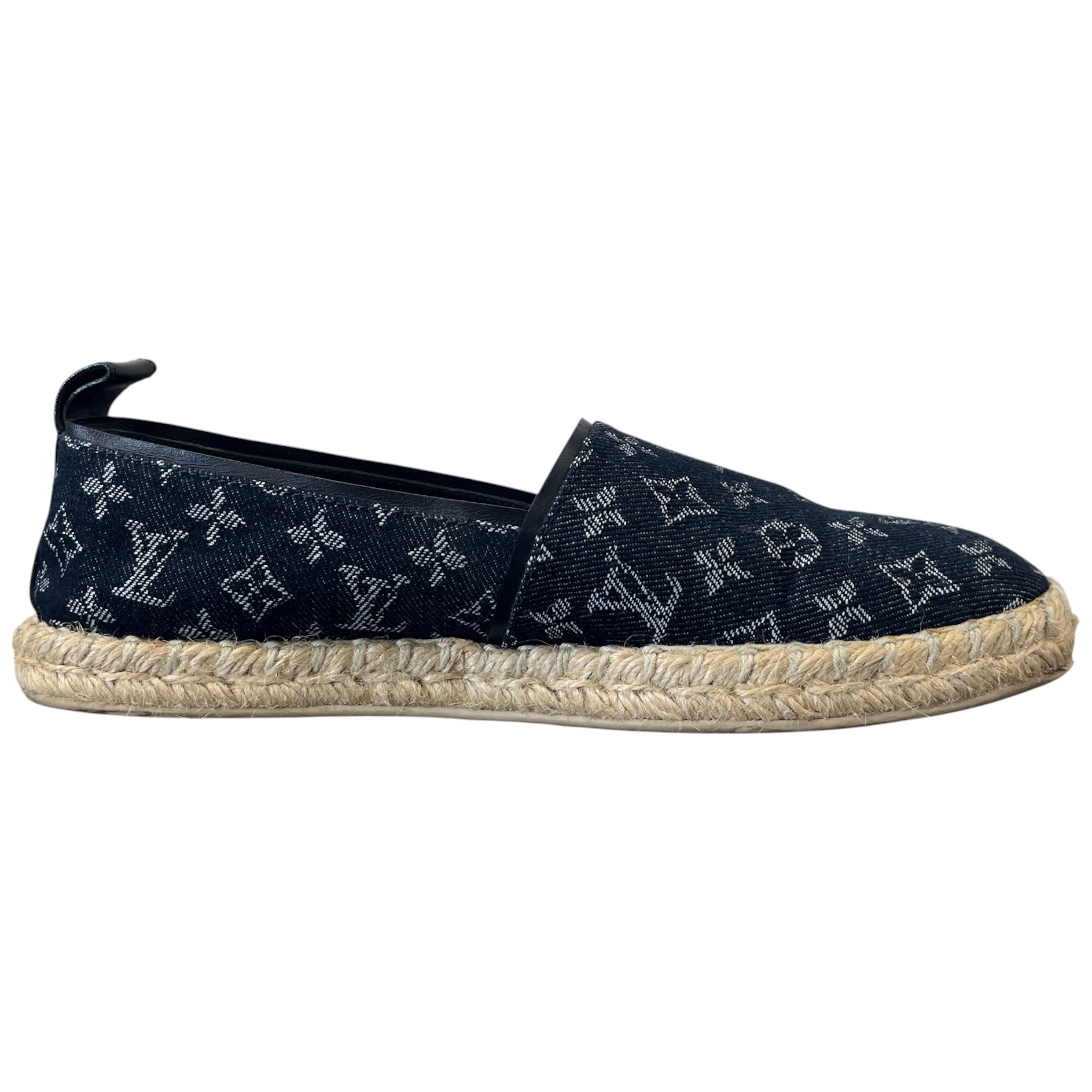 Women's Monogram Print Espadrilles Blue Size EU 36.5 / UK 3.5
