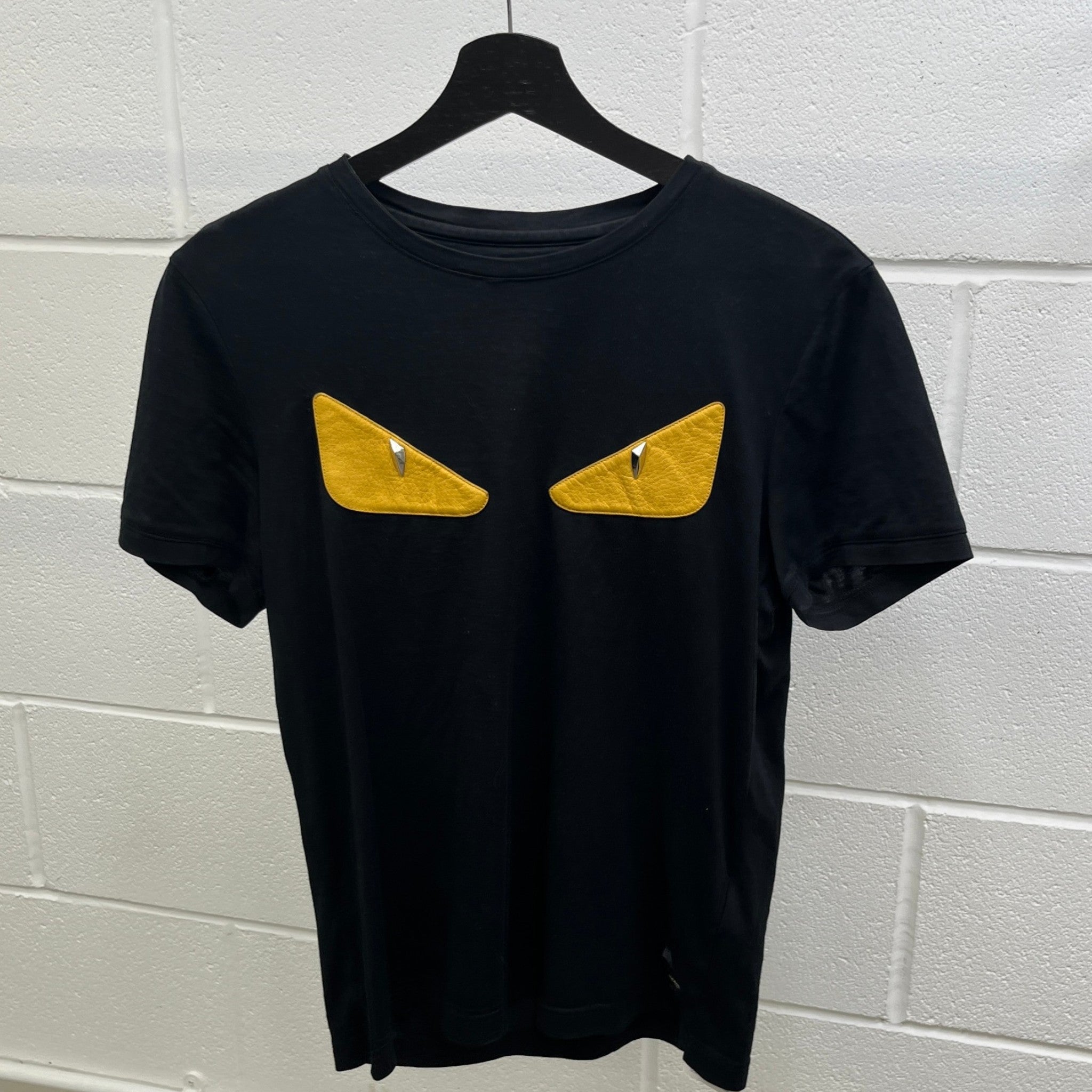 Men's Monster Eye T-Shirt Black Size IT 44 / UK XS