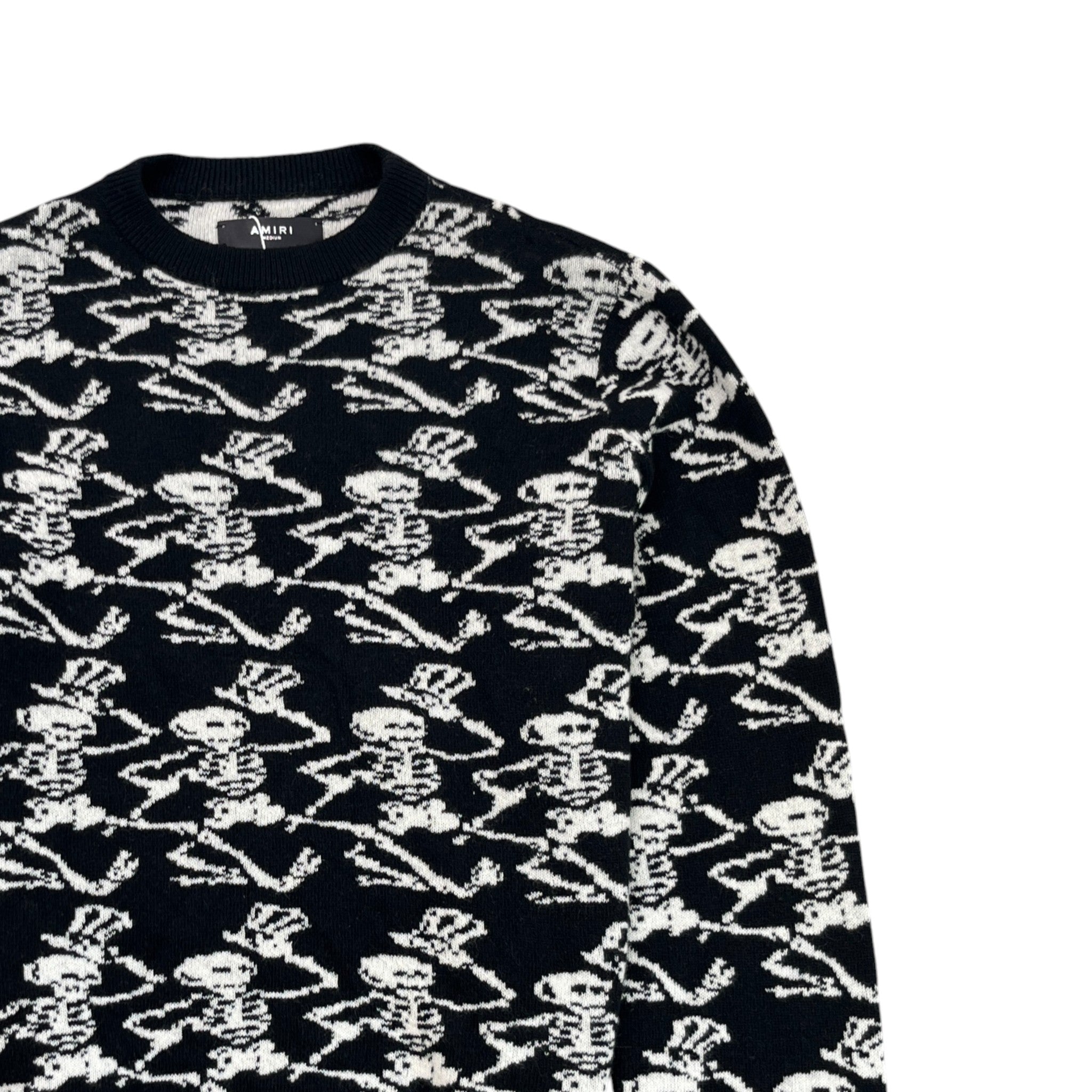 Men's Grateful Dead Skeleton Jumper Black Size M