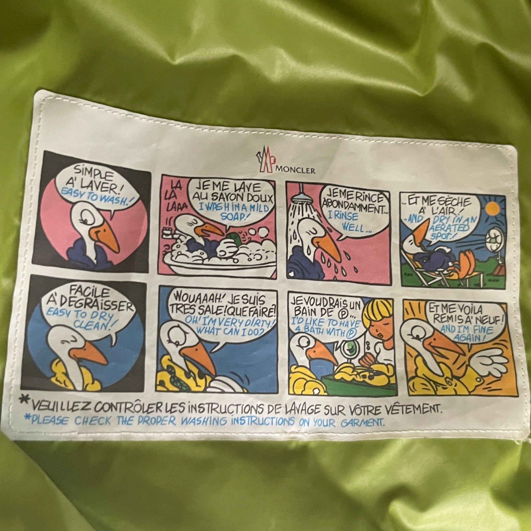 Men's Maya Down Jacket Green Size 1 / S