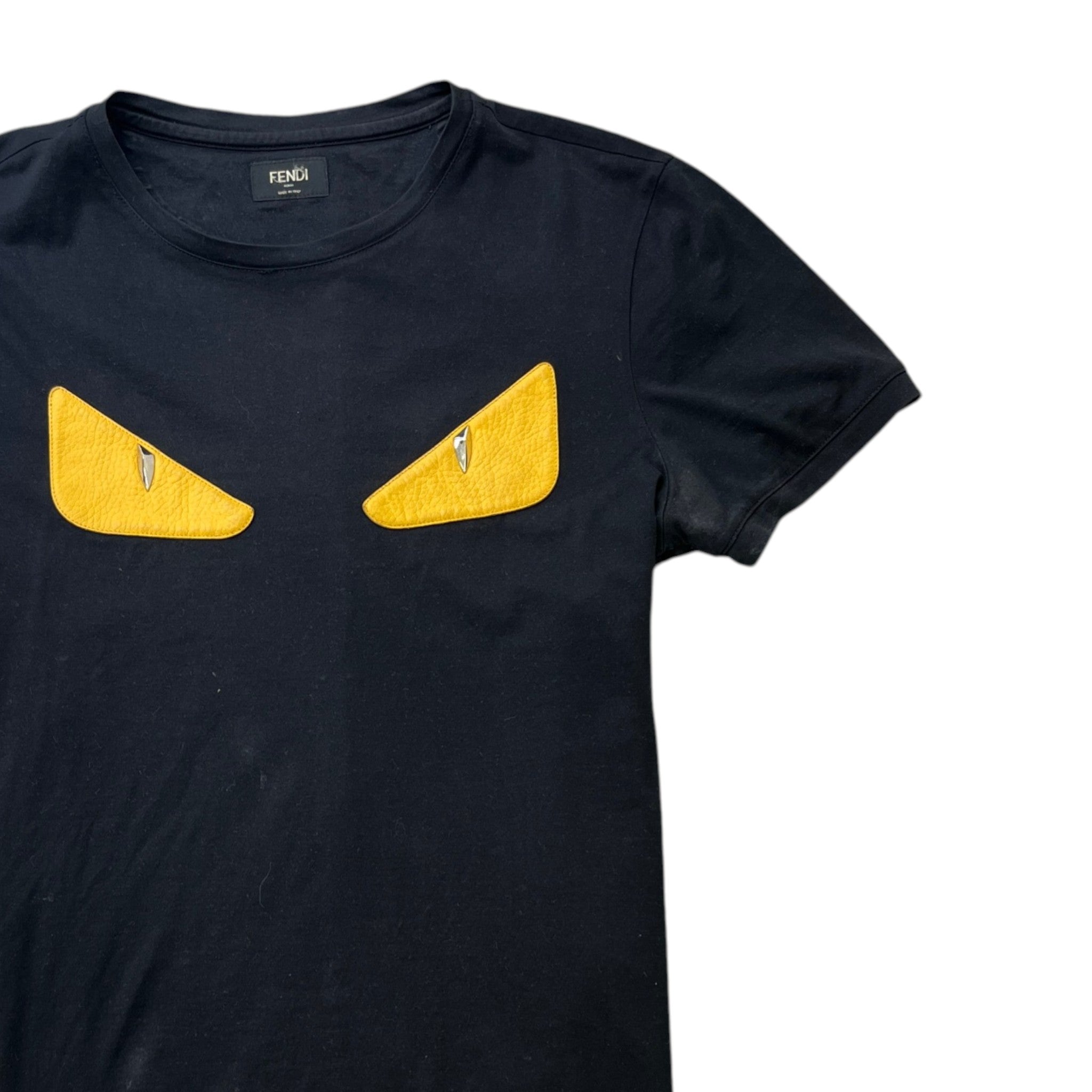 Men's Monster Eye T-Shirt Black Size IT 44 / UK XS