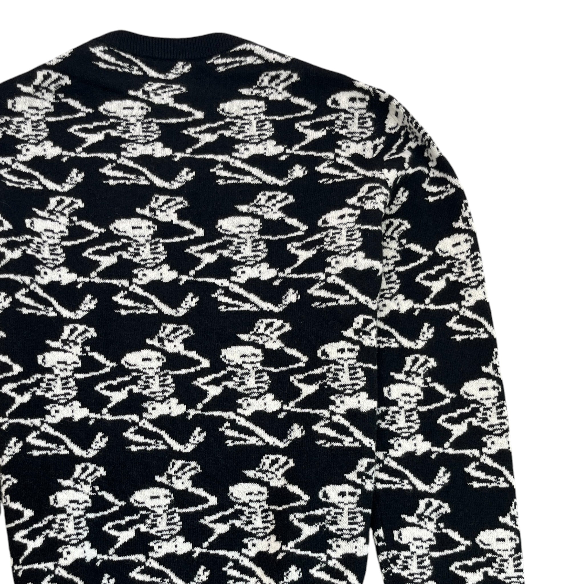Men's Grateful Dead Skeleton Jumper Black Size M