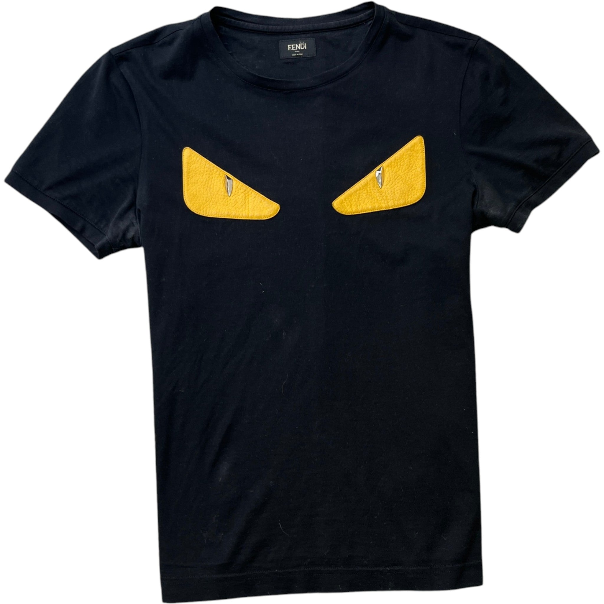 Men's Monster Eye T-Shirt Black Size IT 44 / UK XS