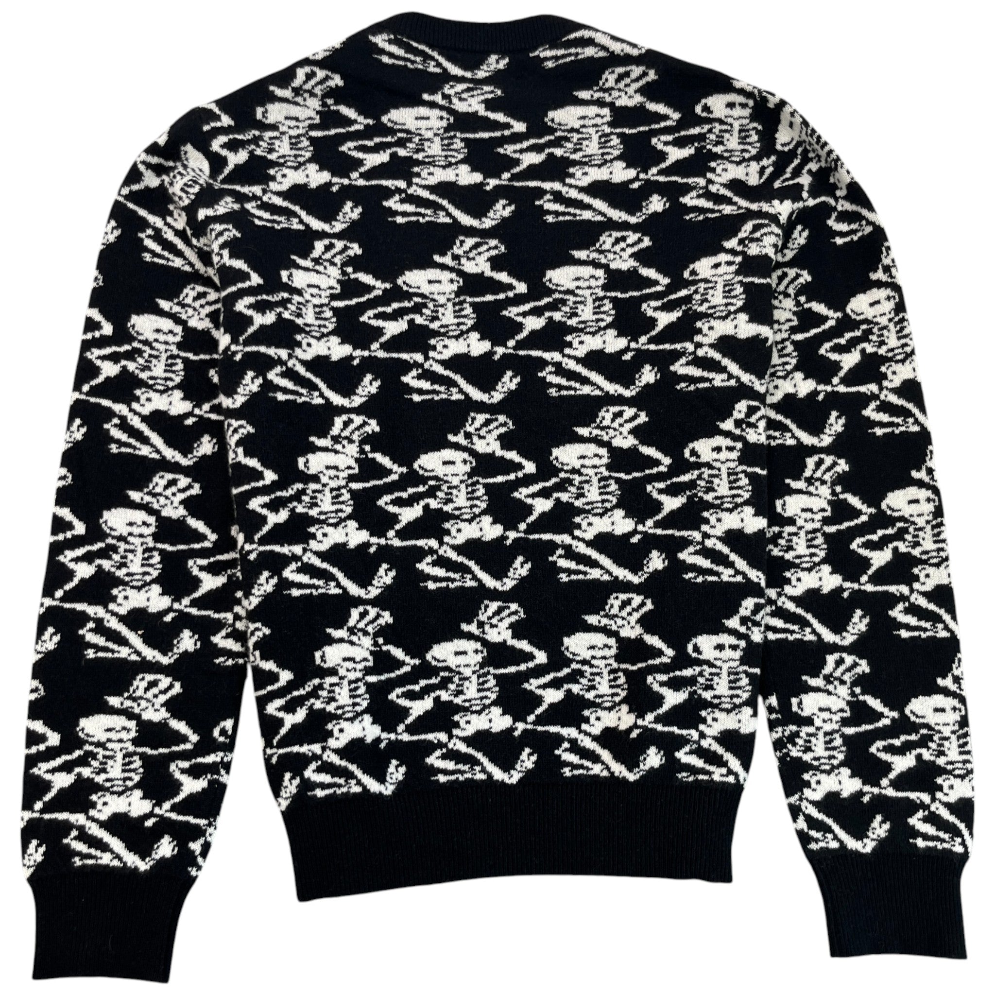 Men's Grateful Dead Skeleton Jumper Black Size M