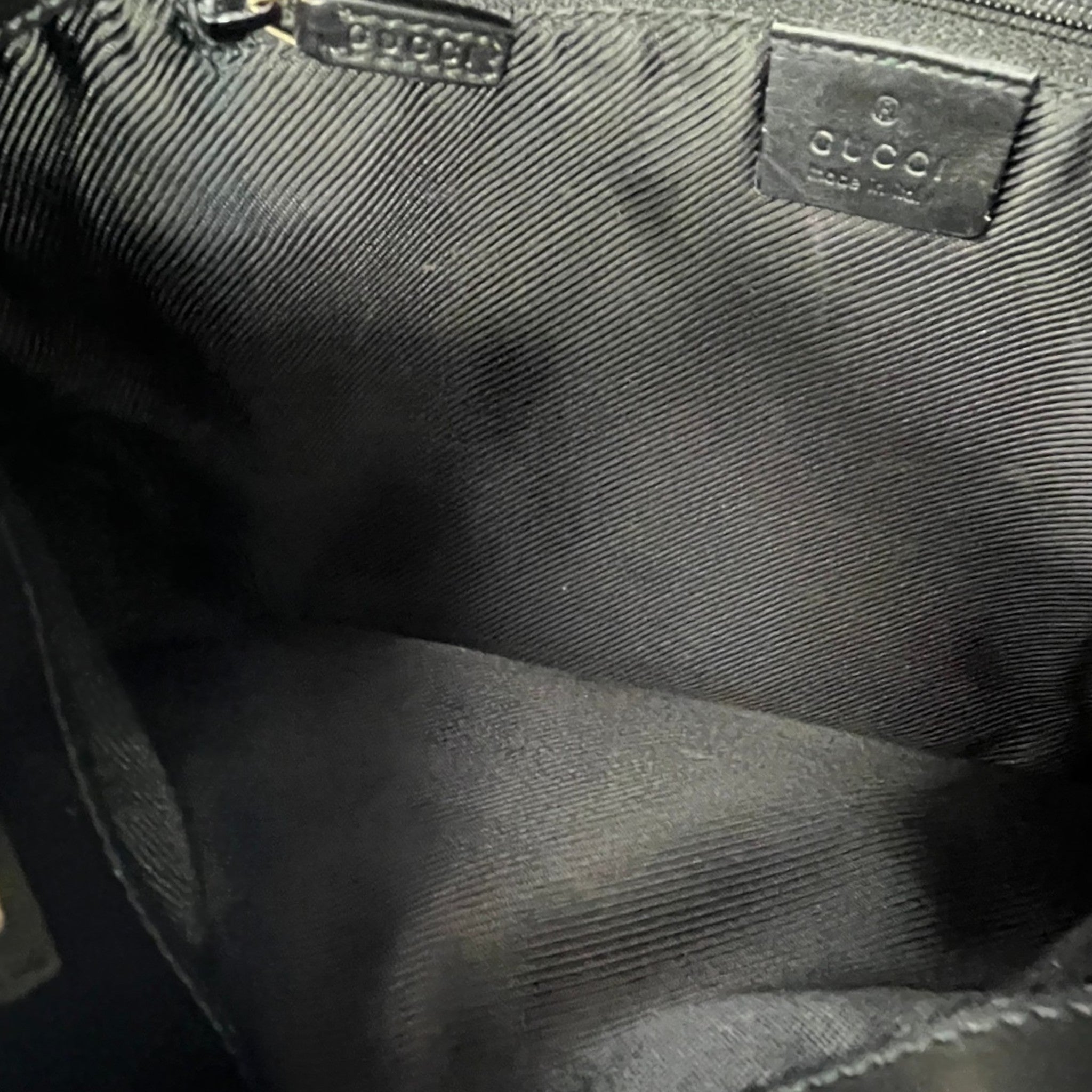 Women's Guccissima Small Tote Bag Black