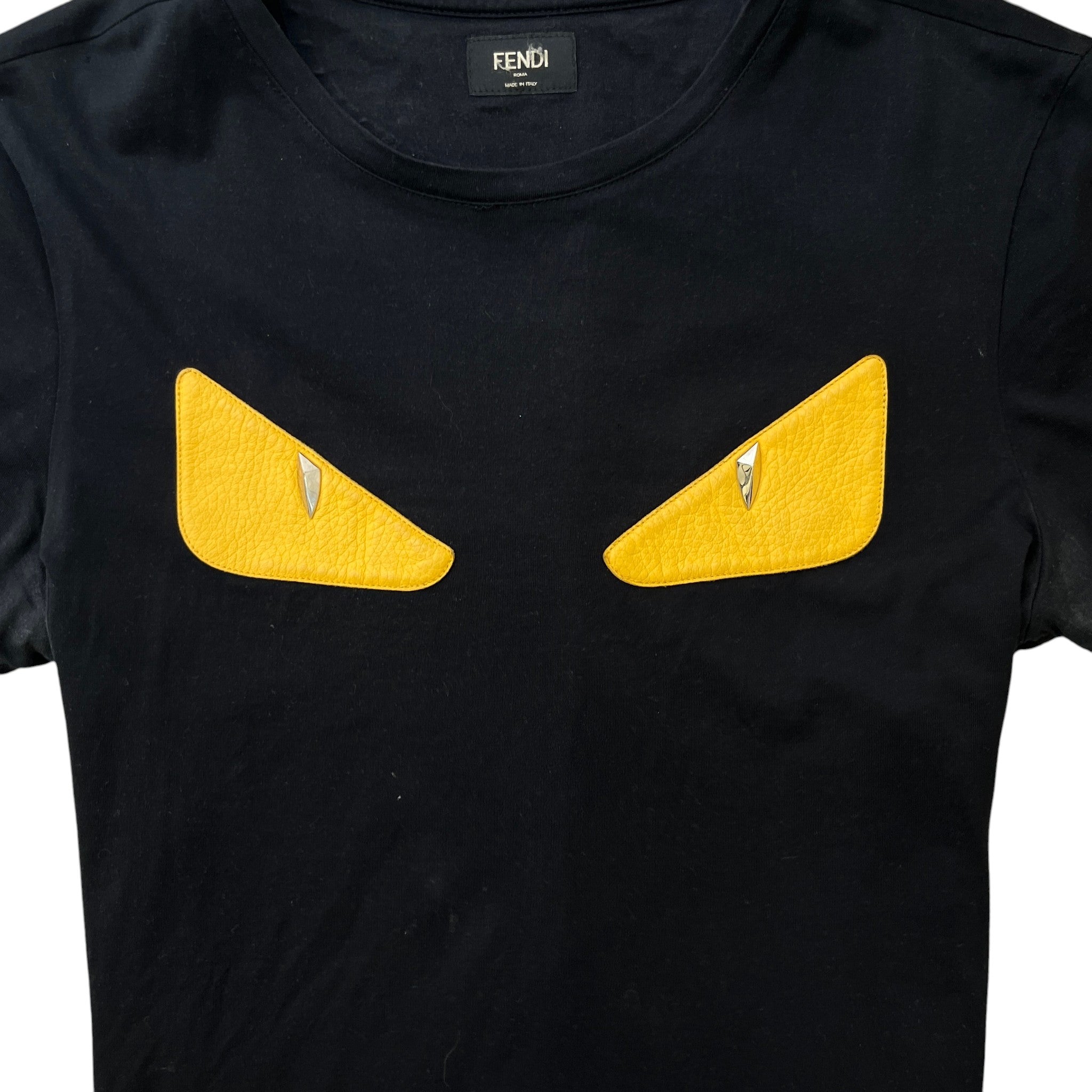 Men's Monster Eye T-Shirt Black Size IT 44 / UK XS