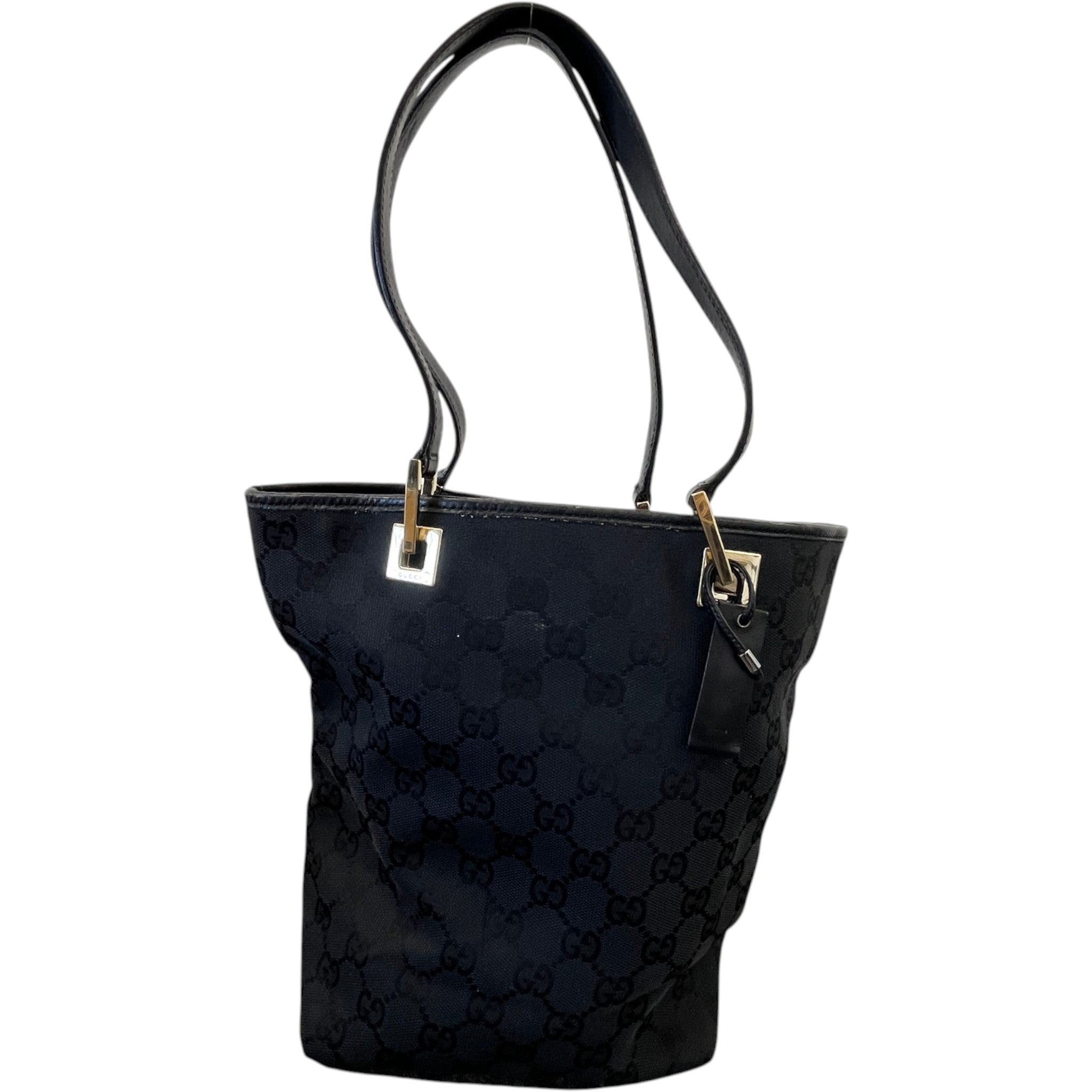 Women's Guccissima Small Tote Bag Black