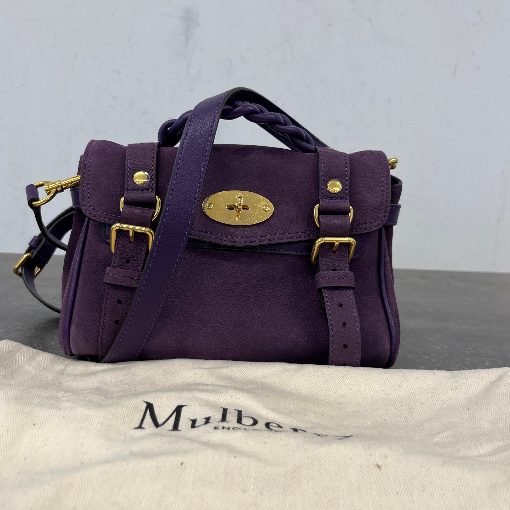 Women's Mini Alexa Handbag Purple