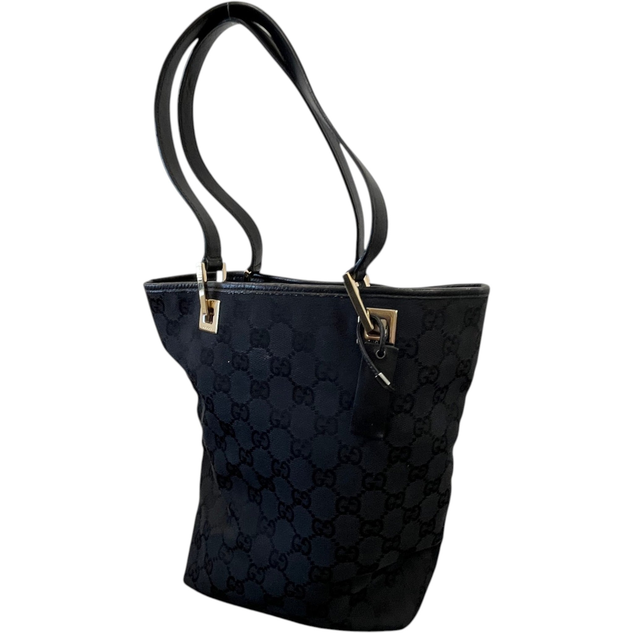 Women's Guccissima Small Tote Bag Black