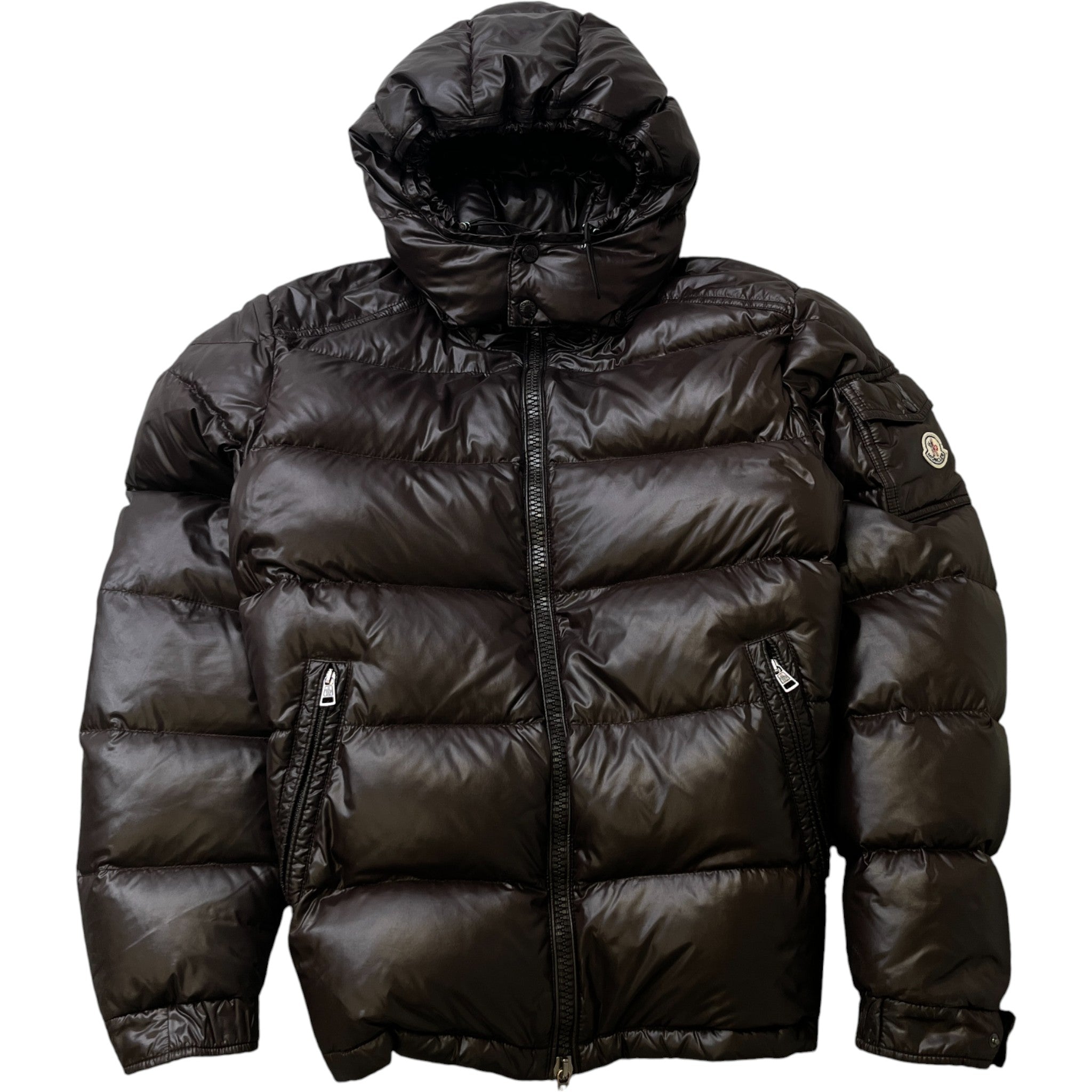 Men's Maya Down Jacket Brown Size 6 / XXXL