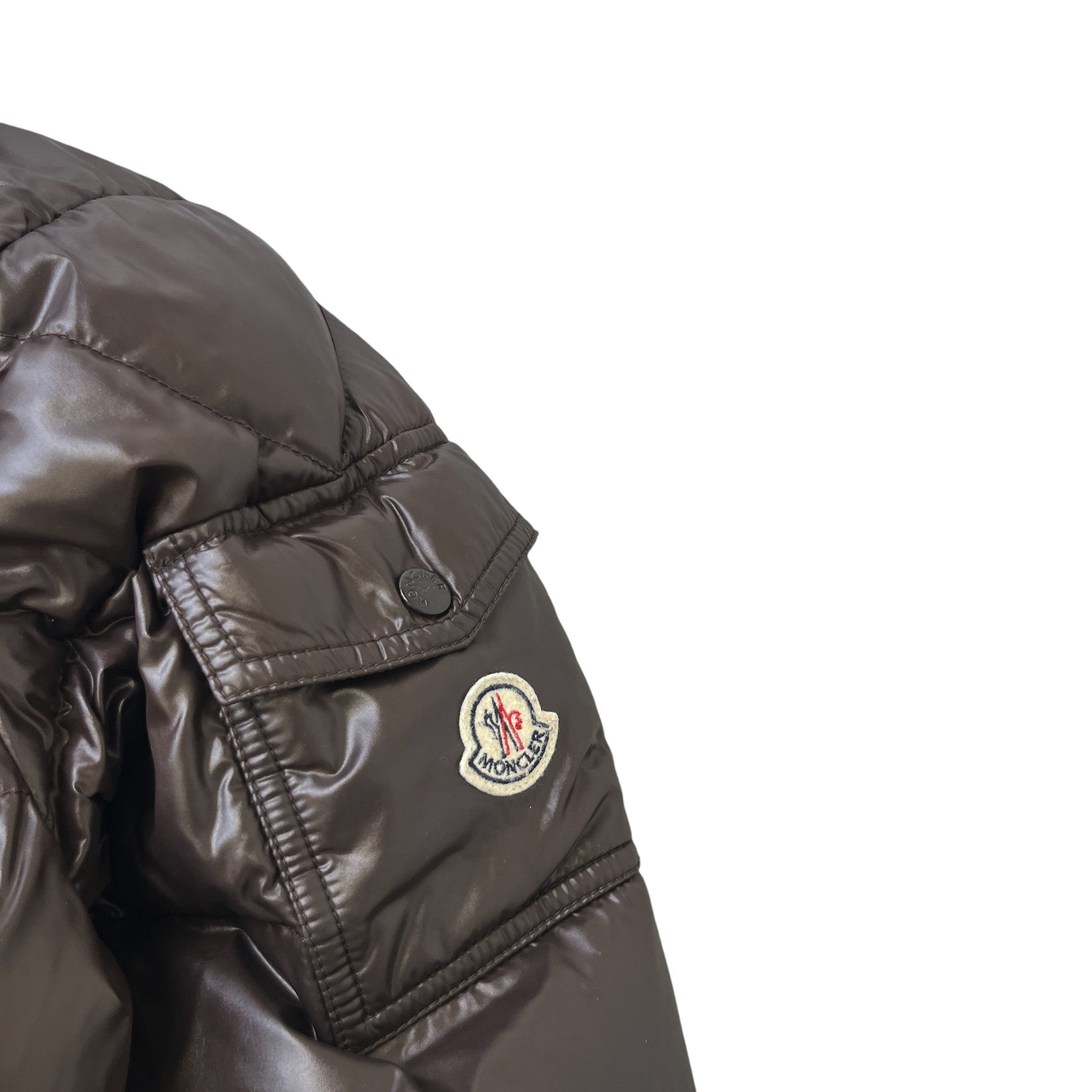 Men's Maya Down Jacket Brown Size 6 / XXXL